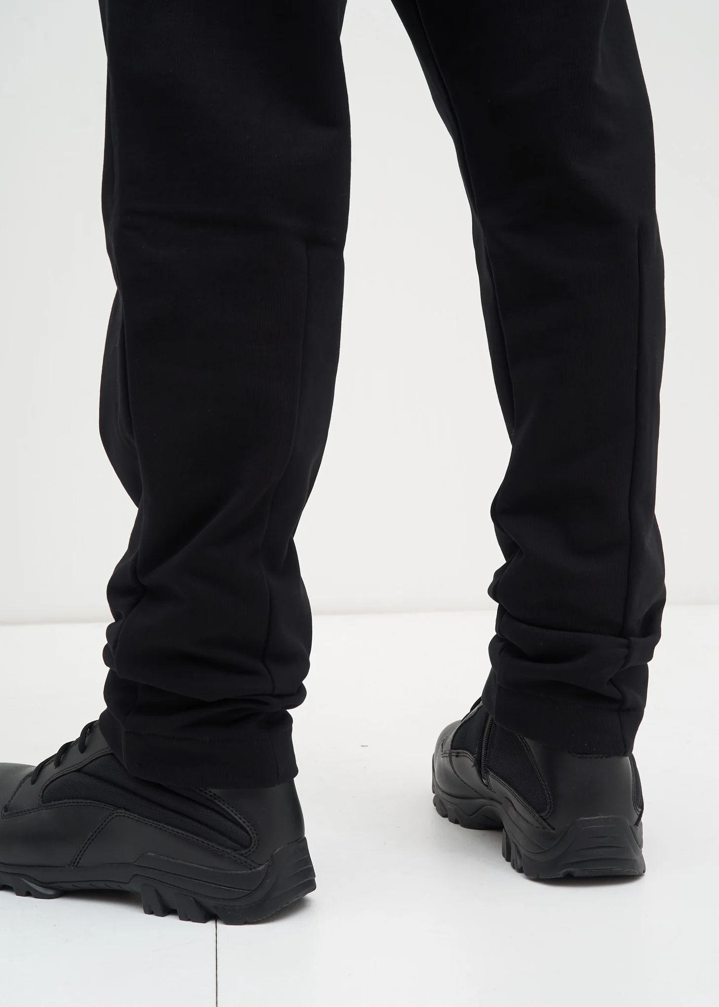 Black Darted Leg Jogger - Image 4