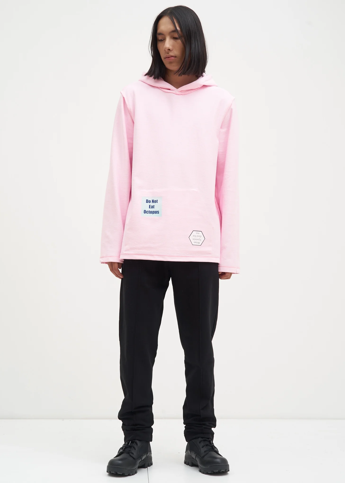 Black Darted Leg Jogger - Image 7
