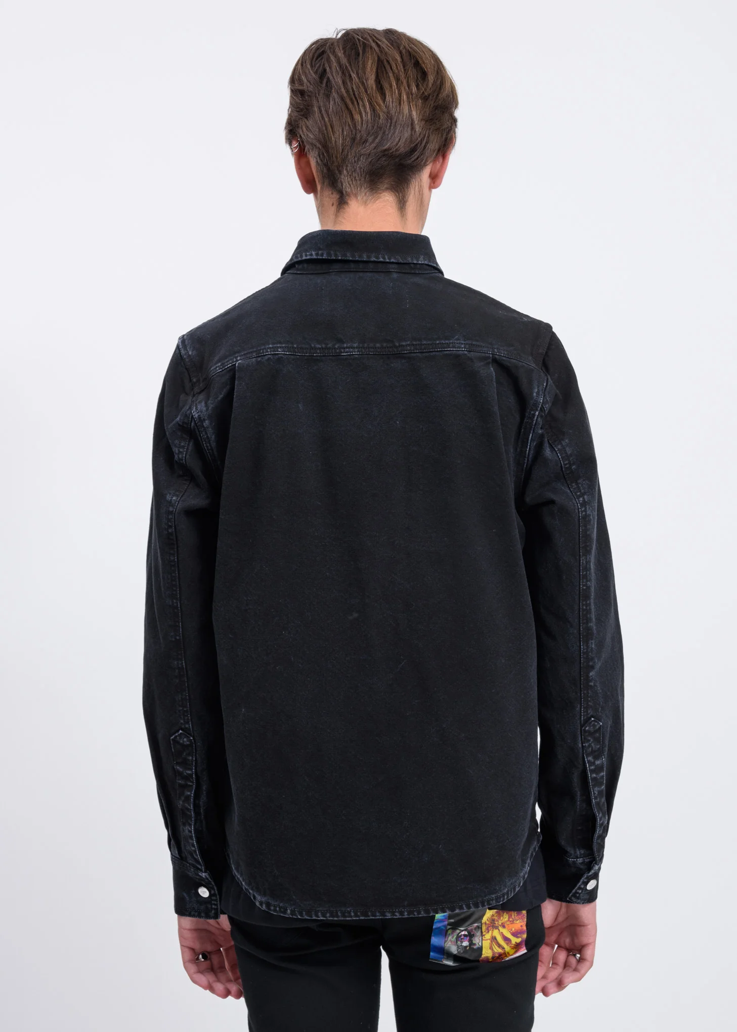 Black Darwin Treatment Worker Shirt - Image 3