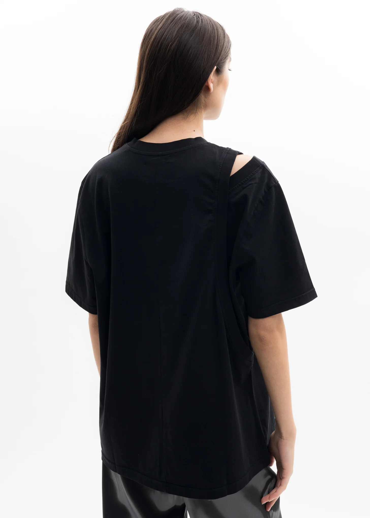 Black DECONSTRUCTED T-Shirt - Image 2