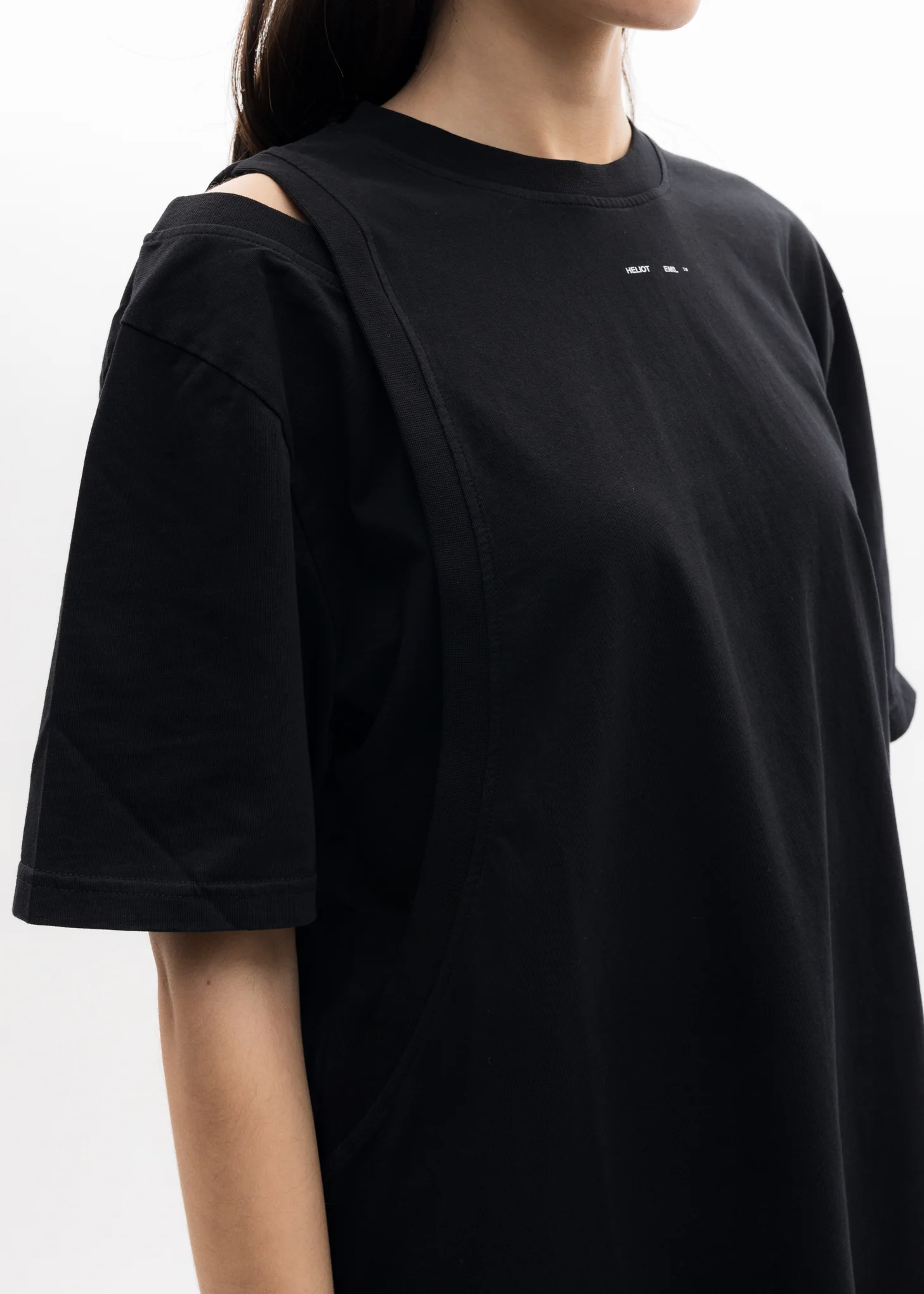 Black DECONSTRUCTED T-Shirt - Image 4