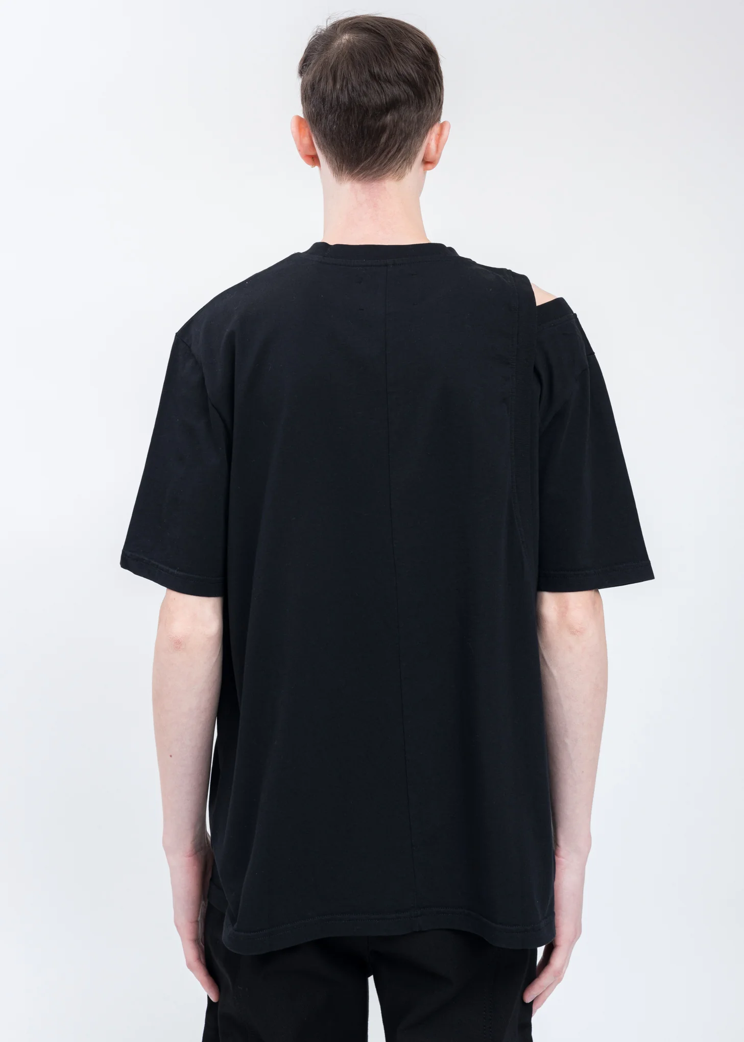 Black DECONSTRUCTED T-Shirt - Image 4
