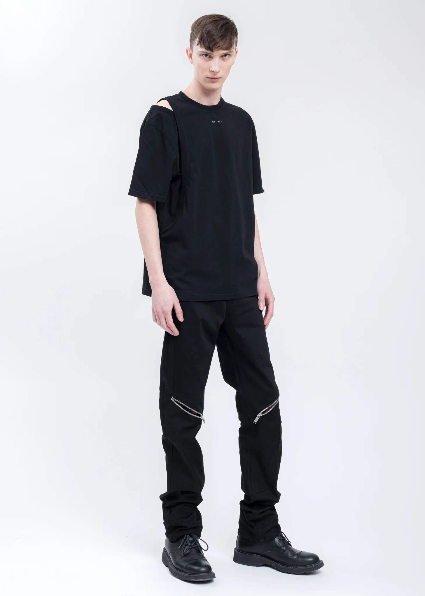 Black DECONSTRUCTED T-Shirt - Image 5