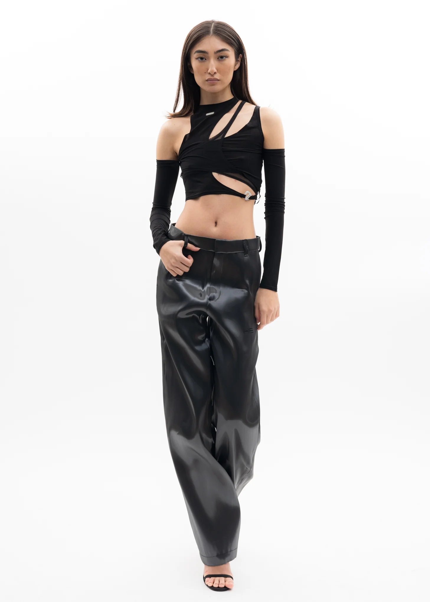 Black DECONSTRUCTED Top - Image 7