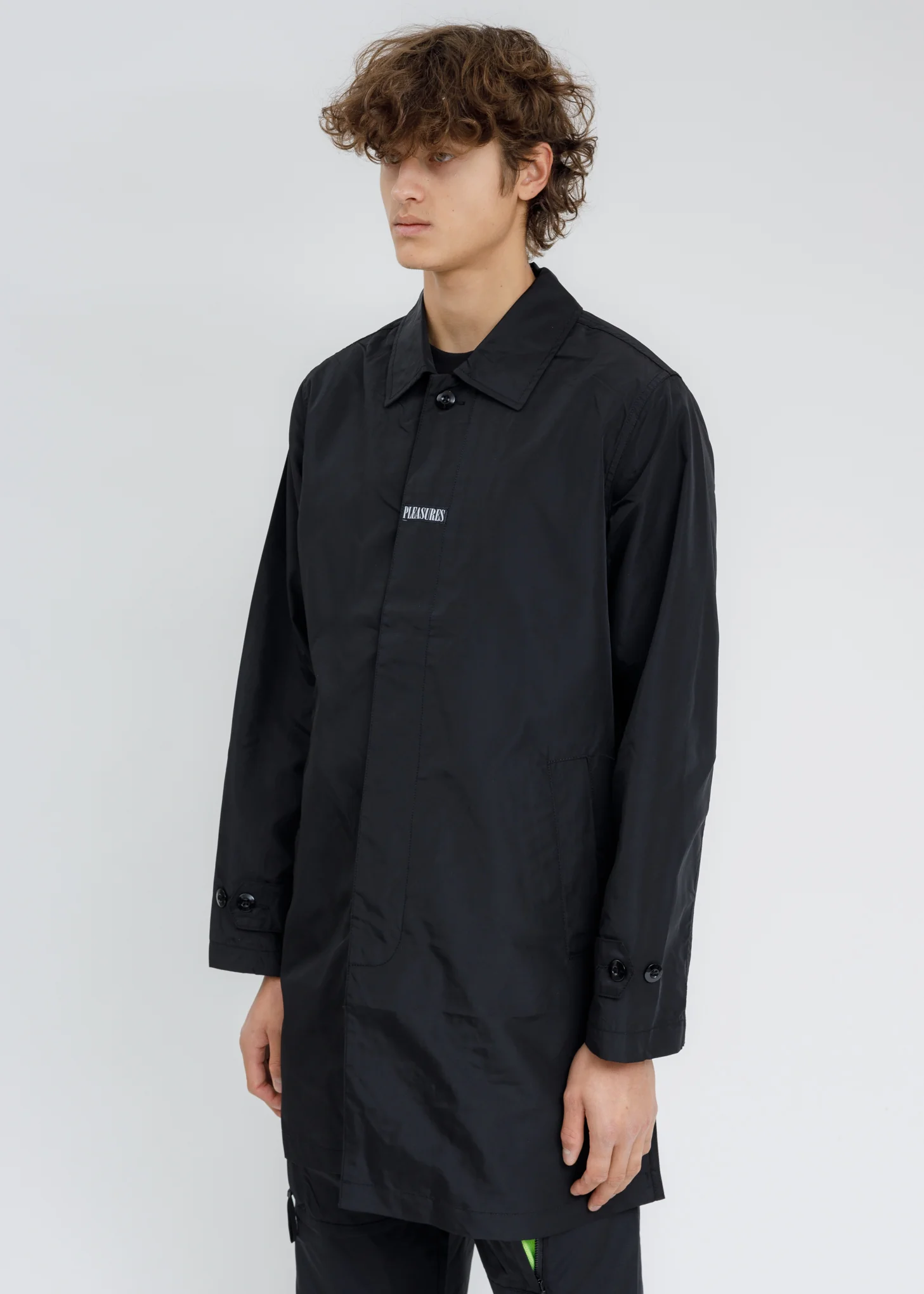 Black Delusion Trench Coat - Image 3