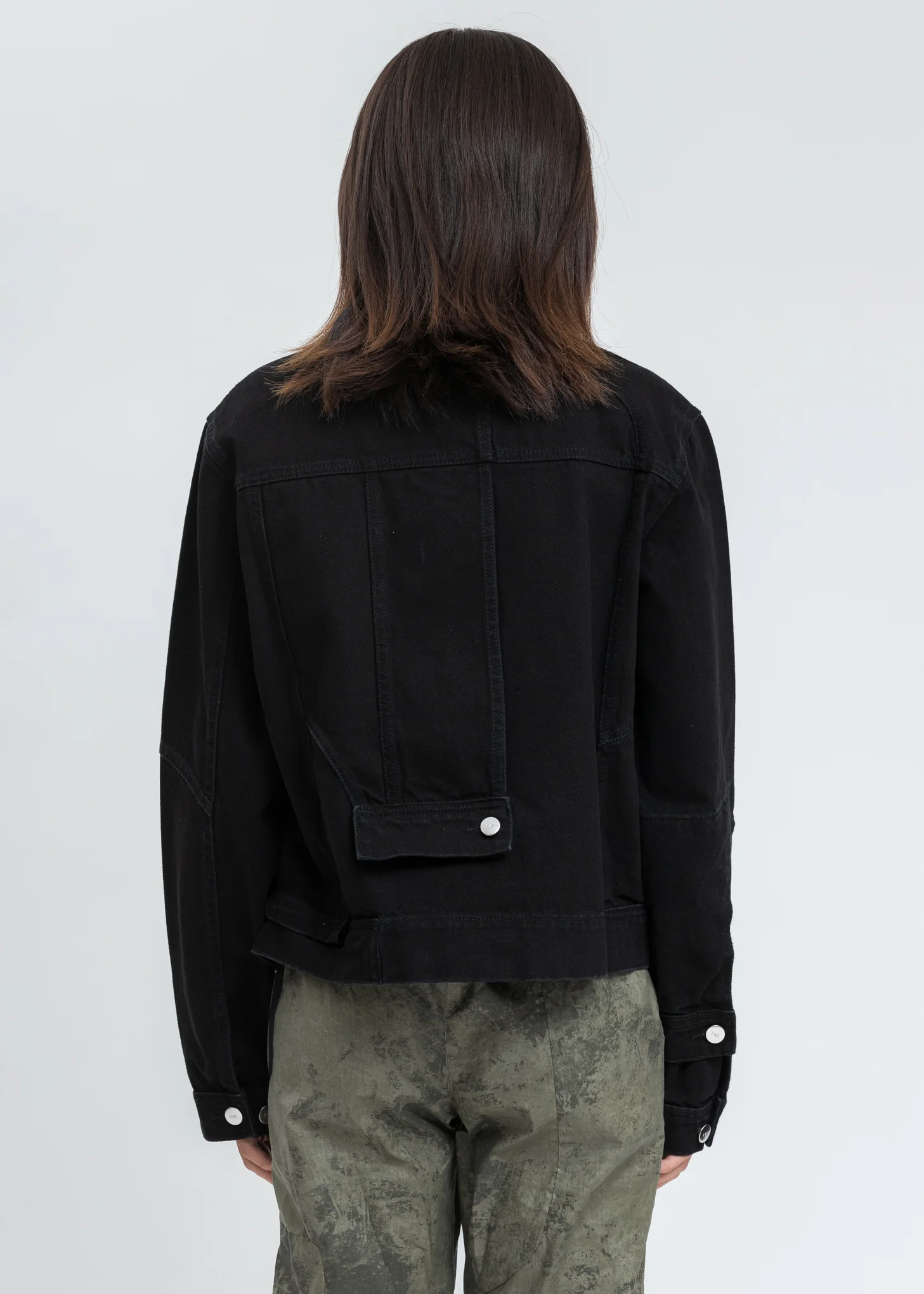 Black Denim Jacket - Image 3