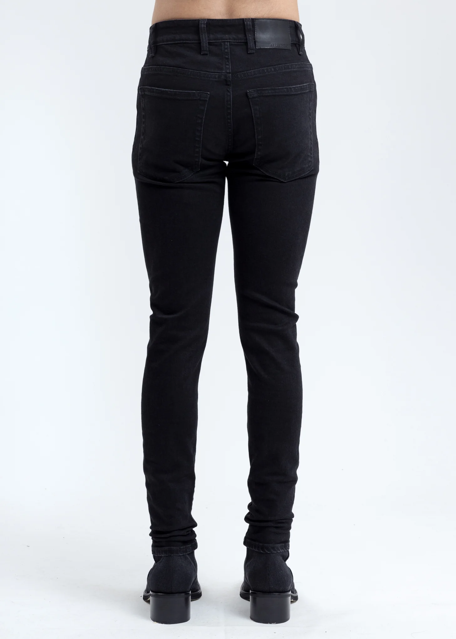 Black Destroyer Denim Jeans - Image 4