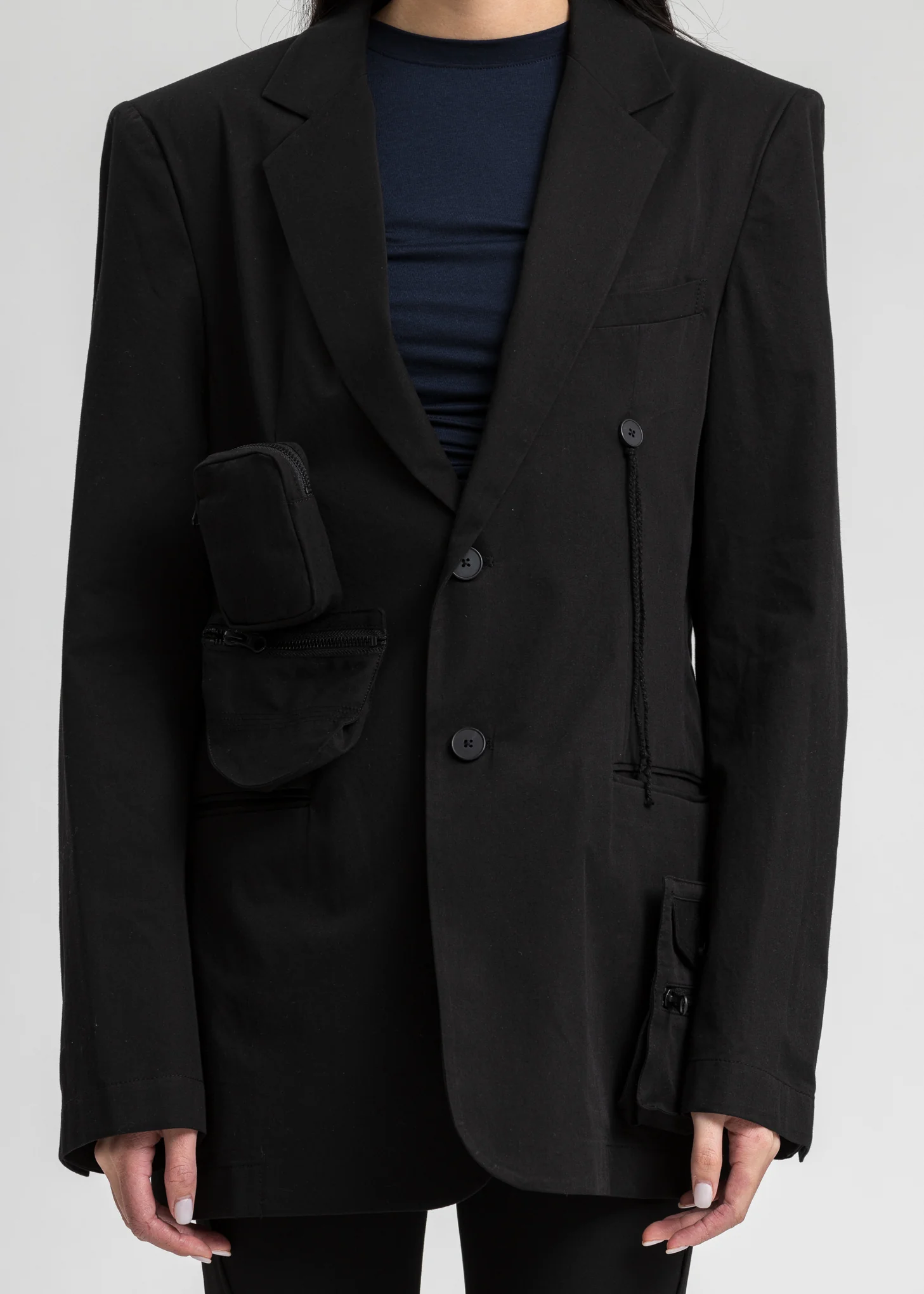 Black Detachable Jacket - Image 5