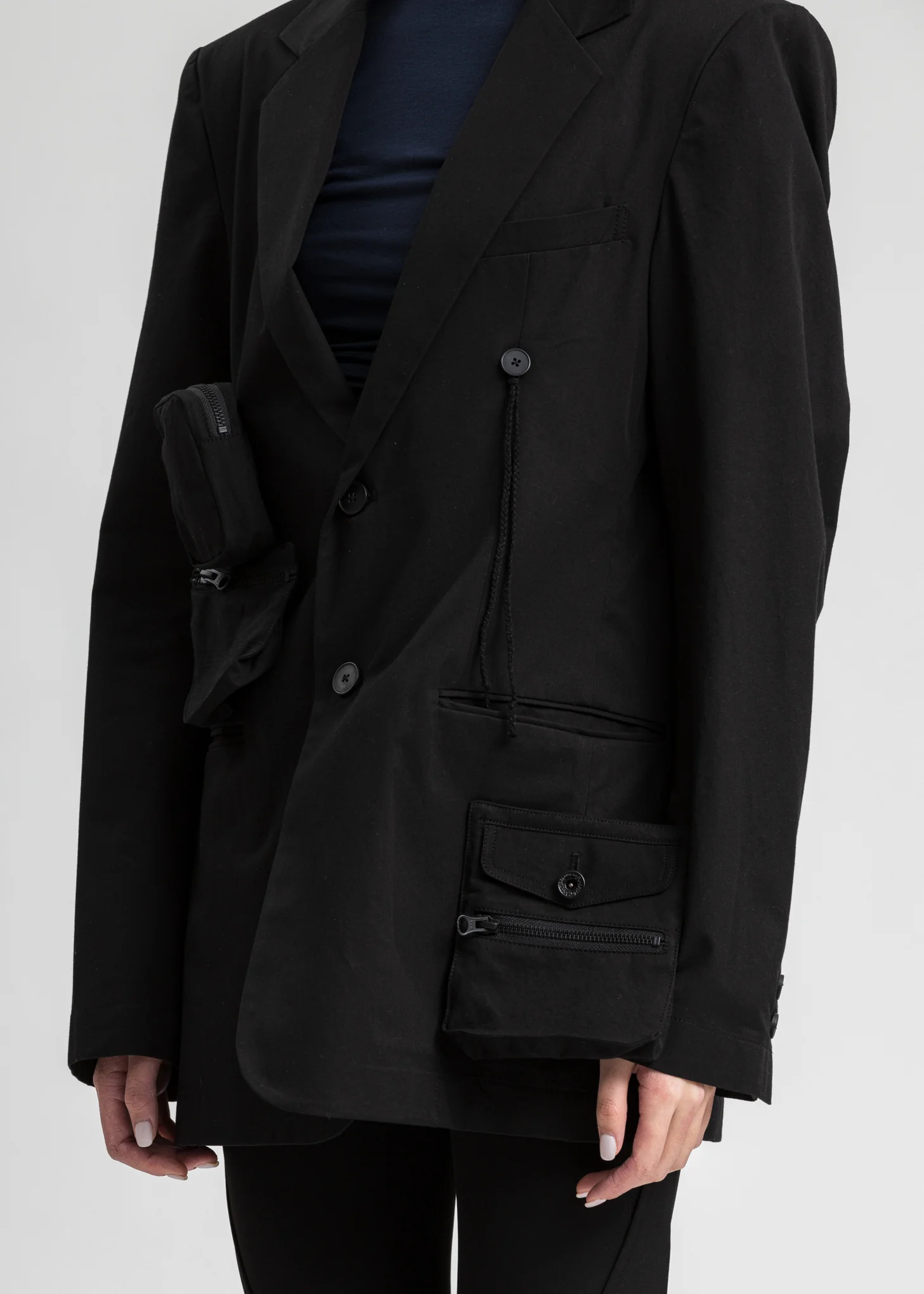Black Detachable Jacket - Image 6