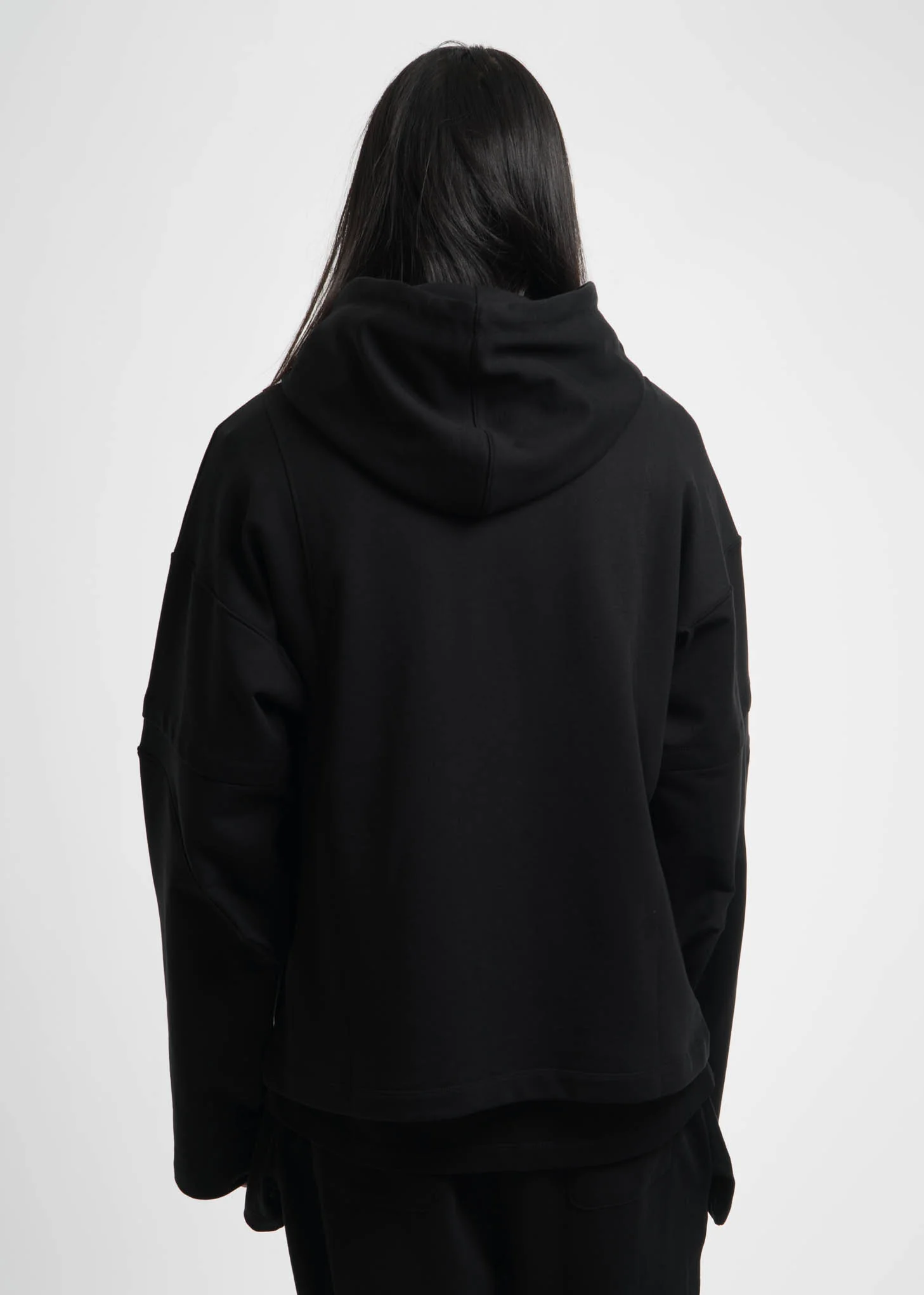 Black Distorted Arm Hoodie - Image 7