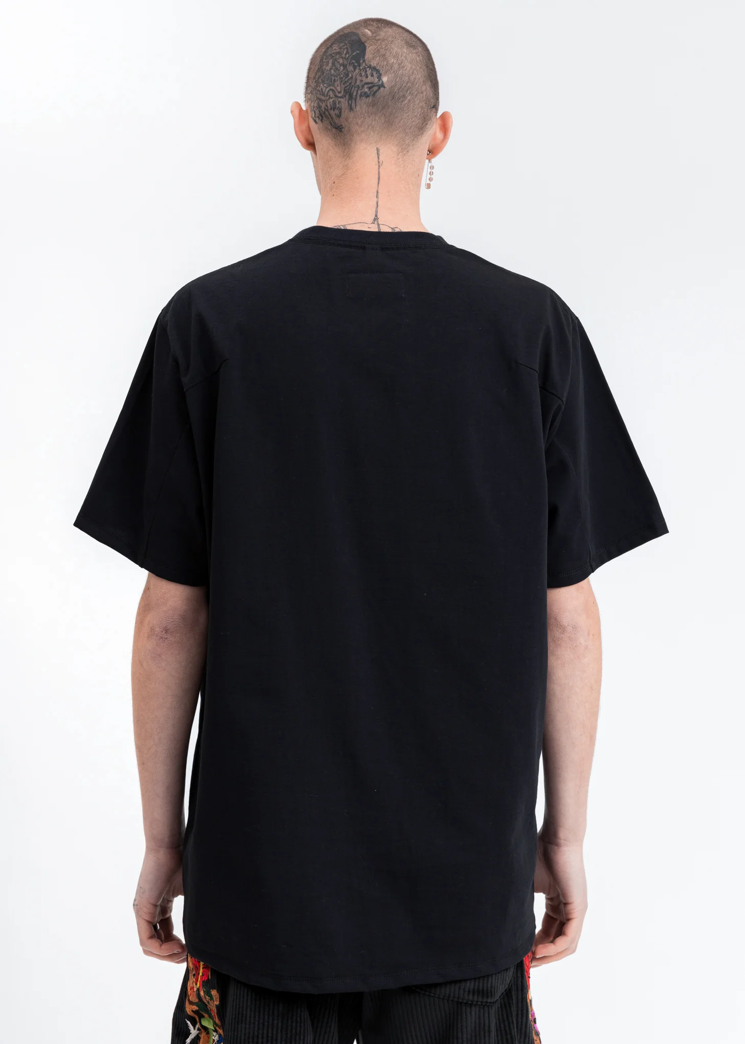 Black DIY Alphabet T-Shirt - Image 5
