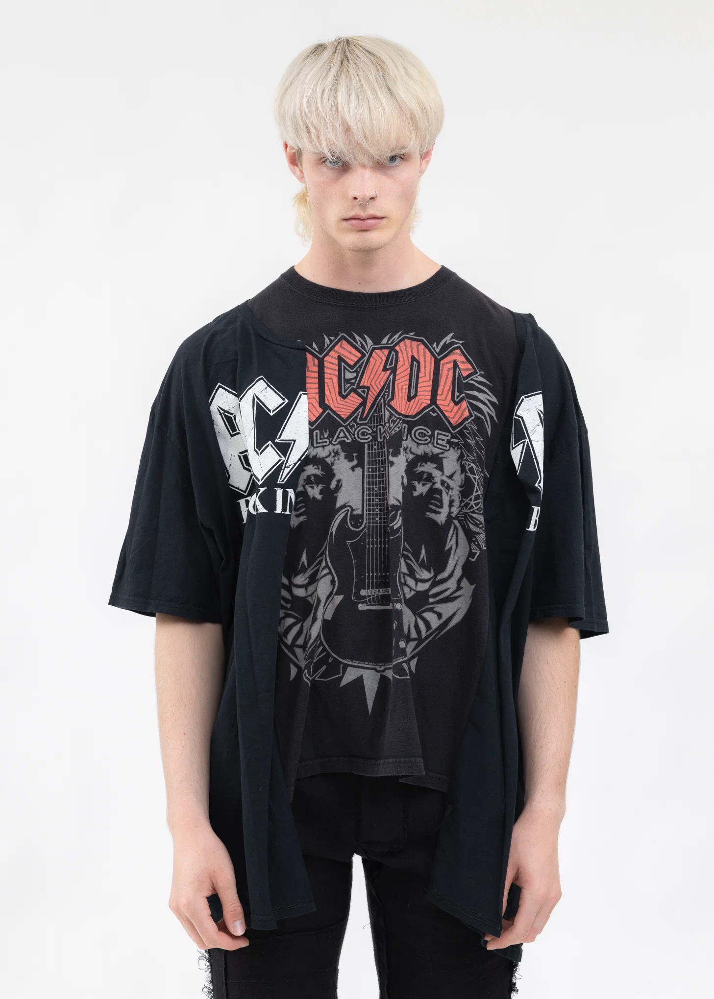 Black Docking Band Tee - Style 1