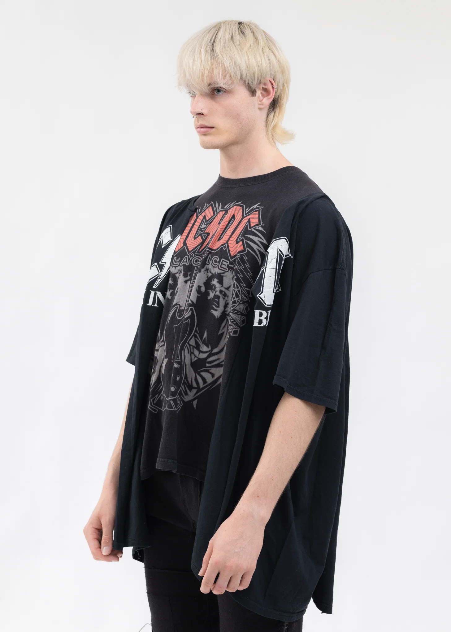 Black Docking Band Tee - Style 1 - Image 3