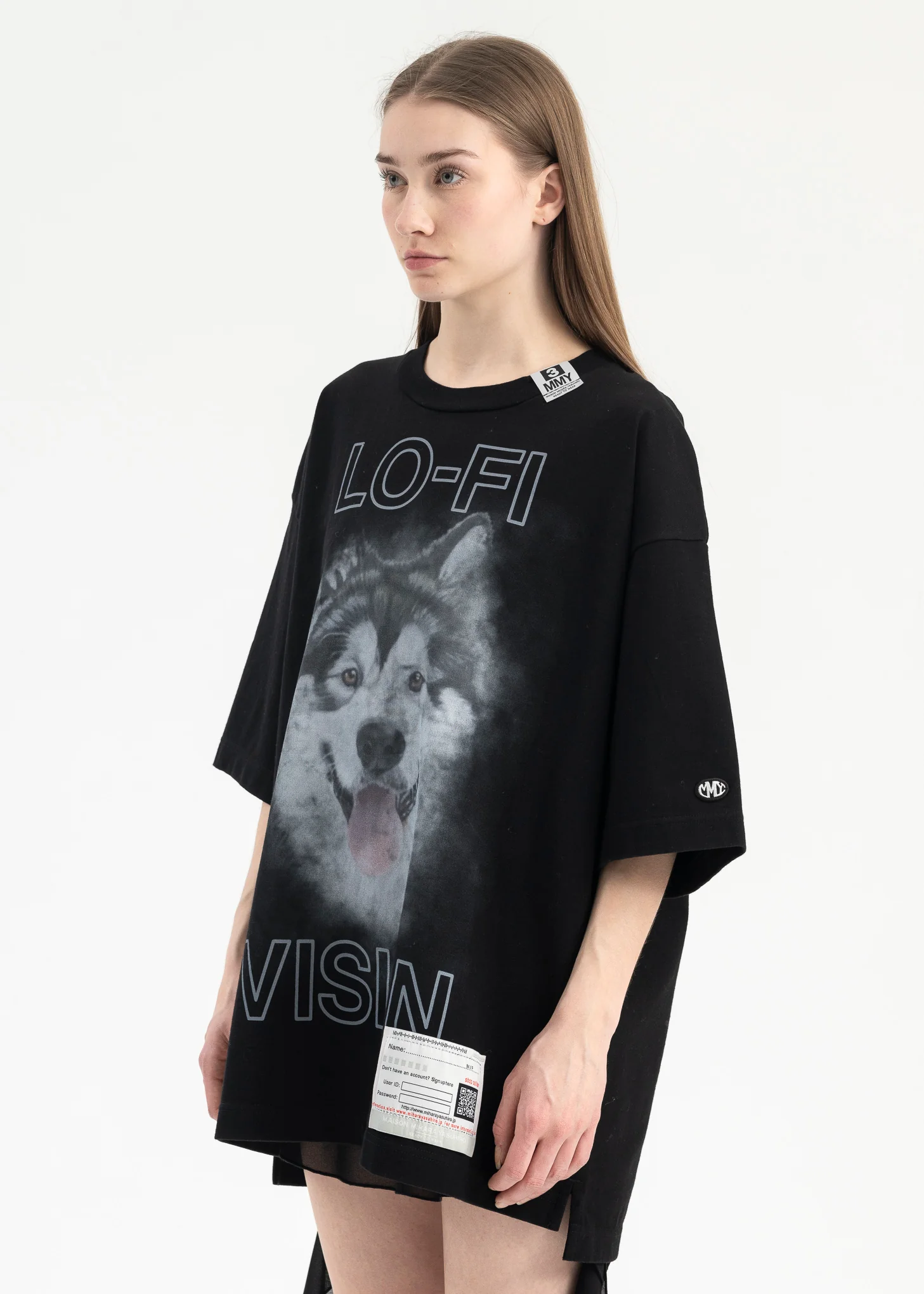 BLACK DOG PRINTED TEE - Image 3