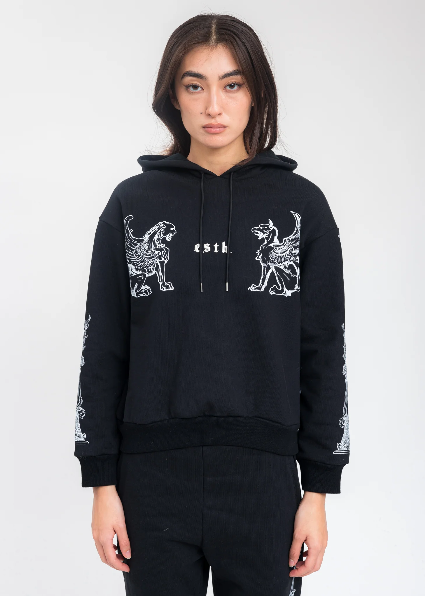 Black Dogz Short Hoodie