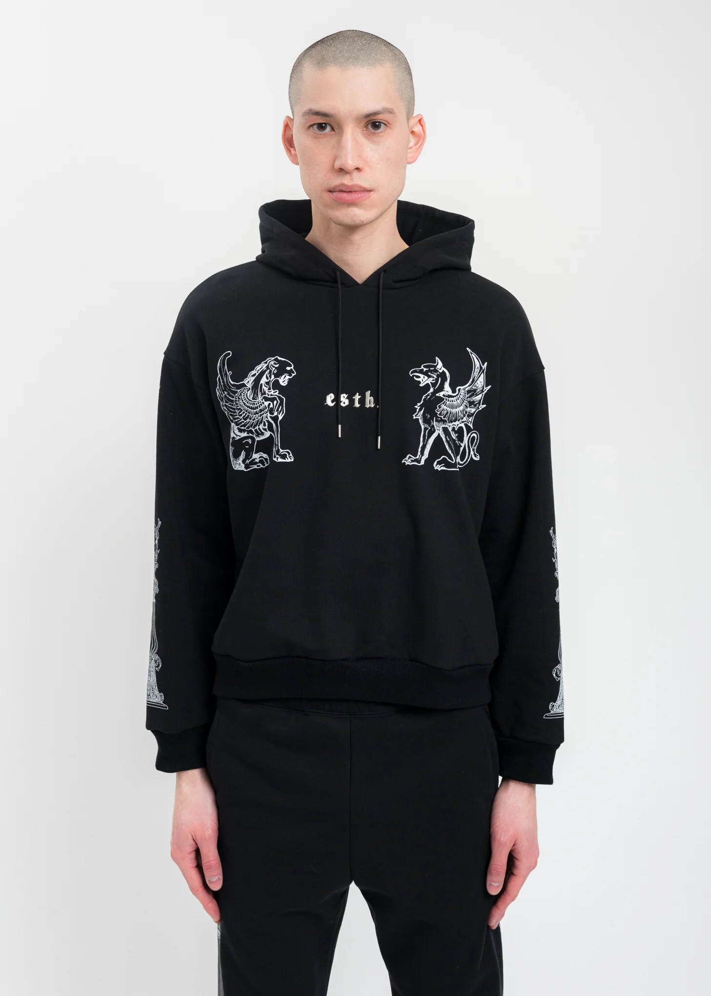 Black Dogz Short Hoodie
