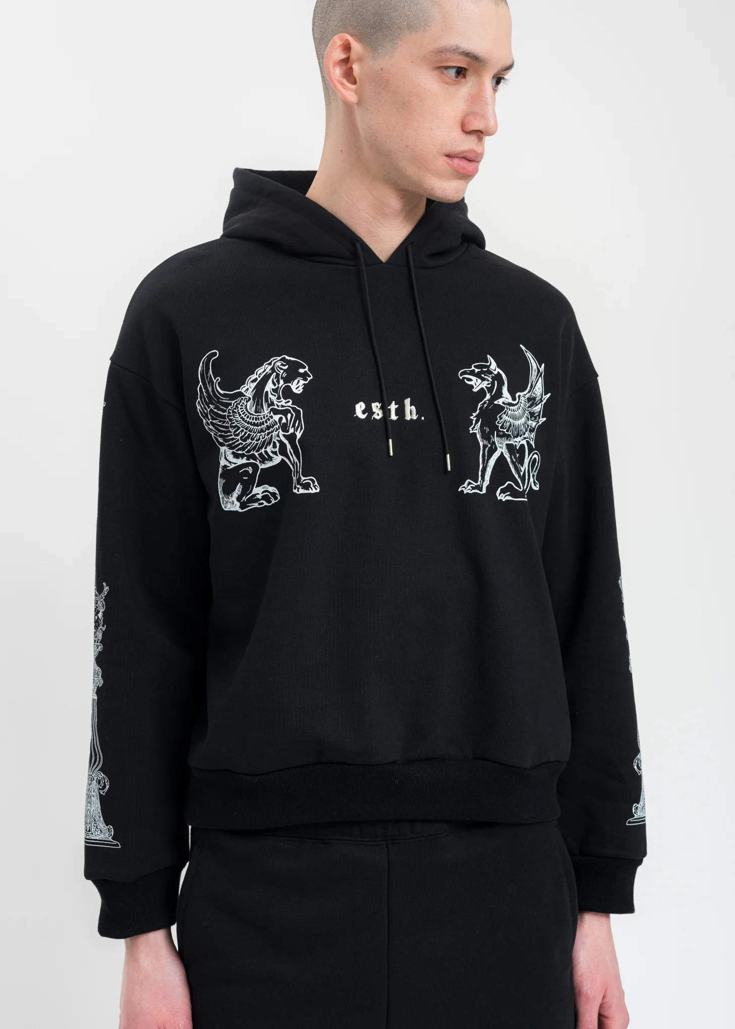 Black Dogz Short Hoodie - Image 4