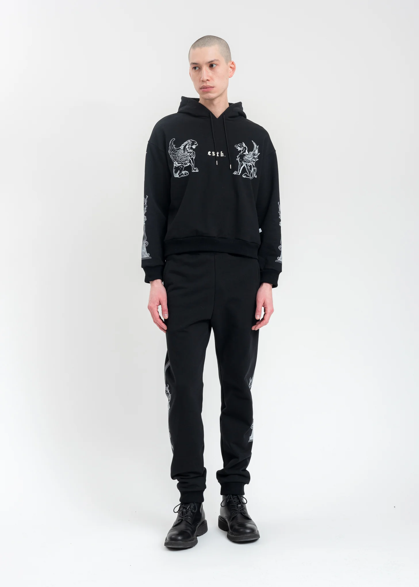 Black Dogz Short Hoodie - Image 5
