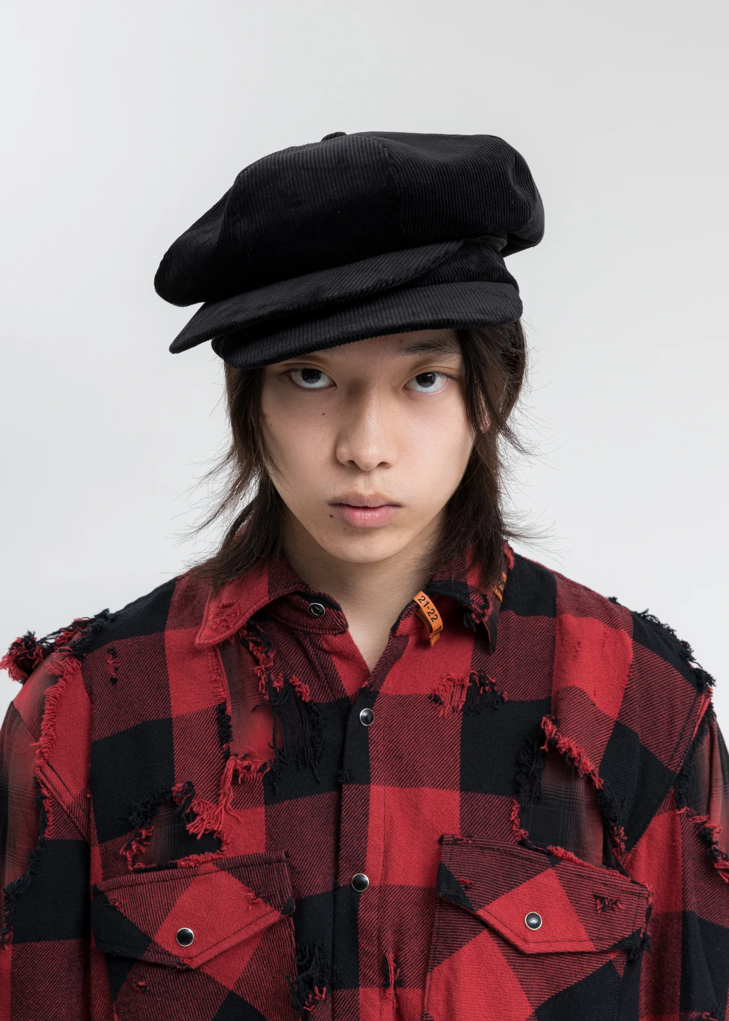 Black Double Casquette