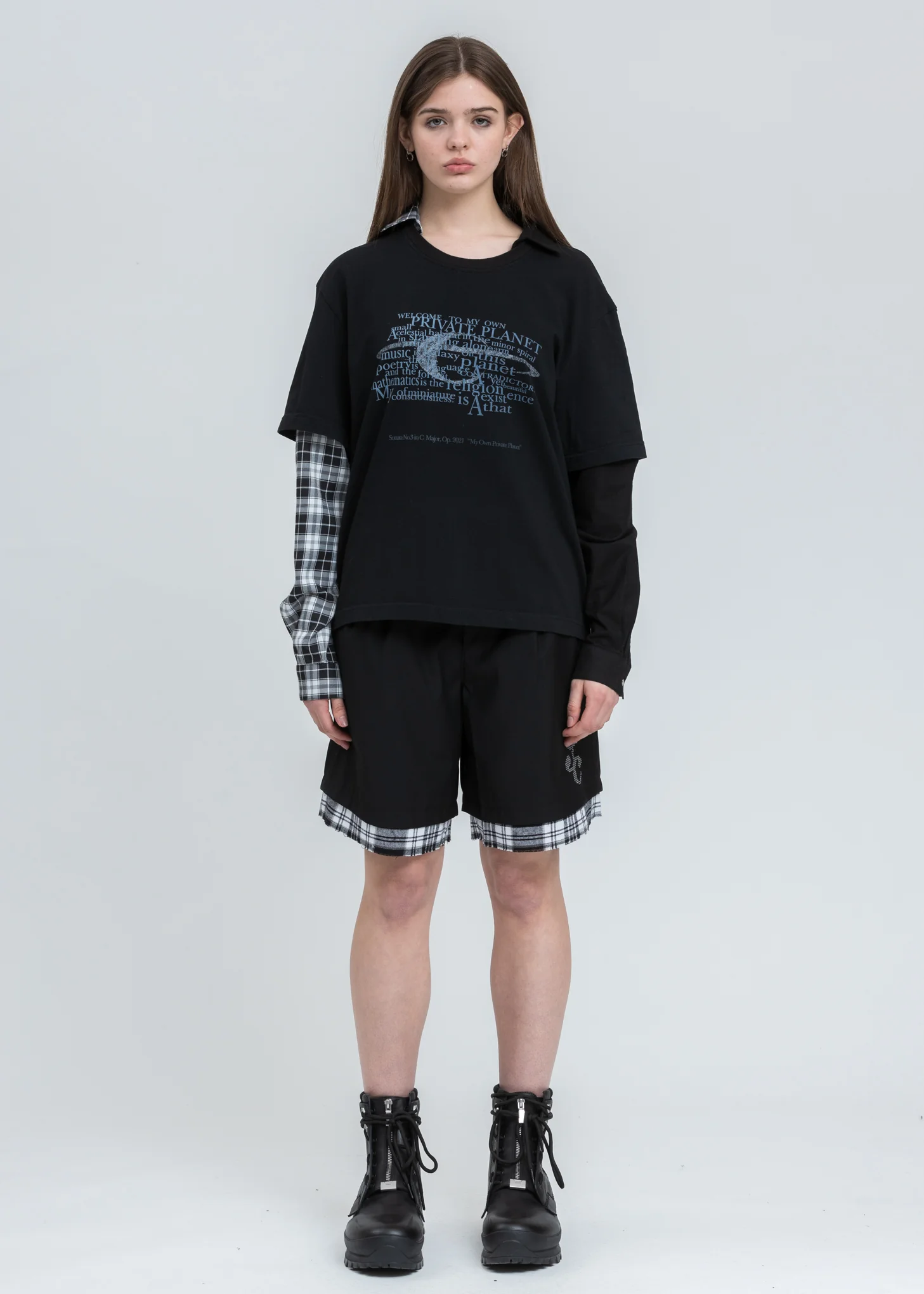 Black Double Layer Long Sleeve - Image 5