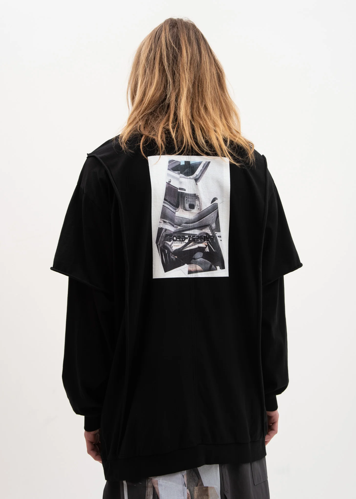 Black Double Layer Long Sleeve Alfa Giulia