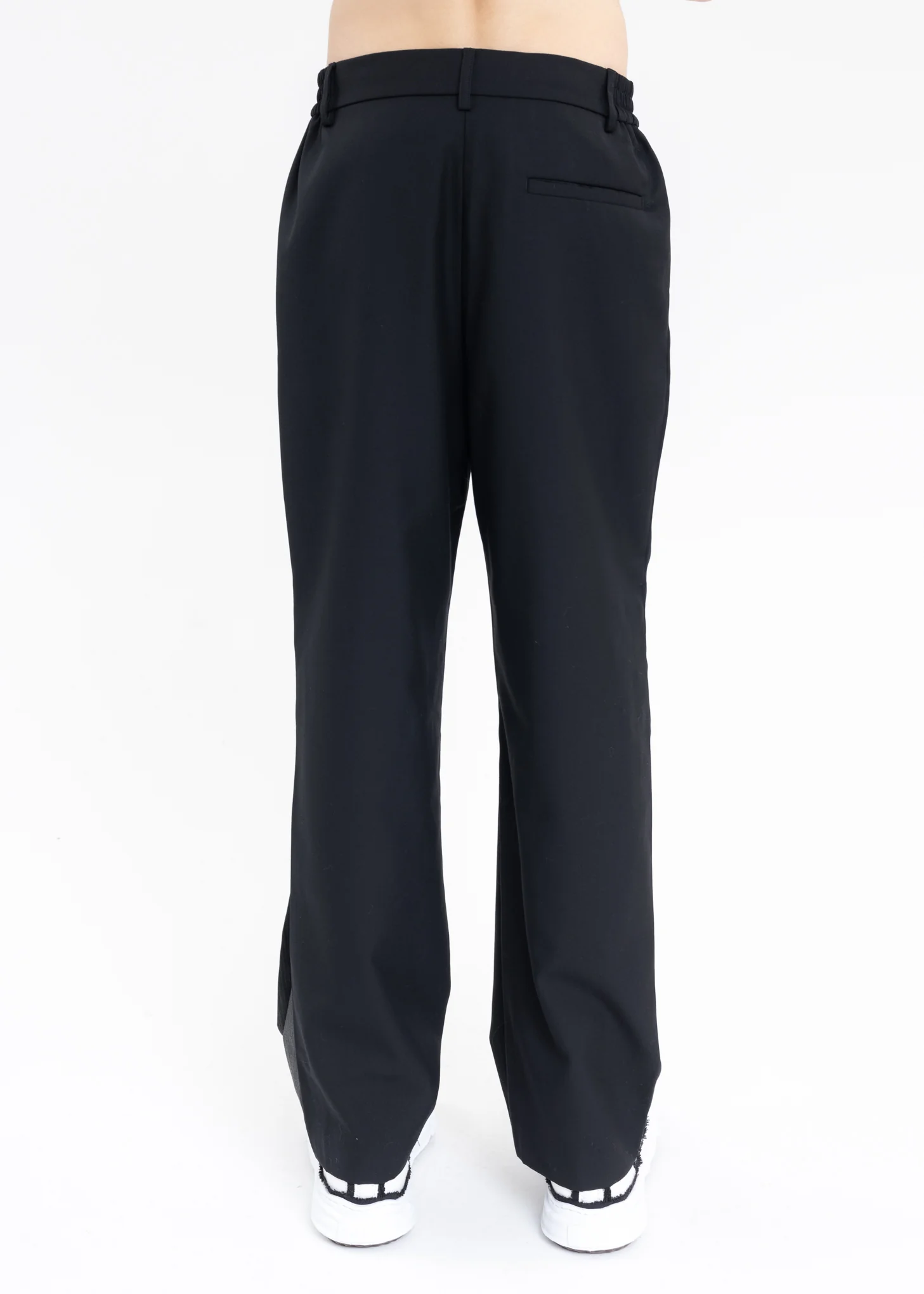 Black DOUBLE TOP FLY TROUSERS - Image 3