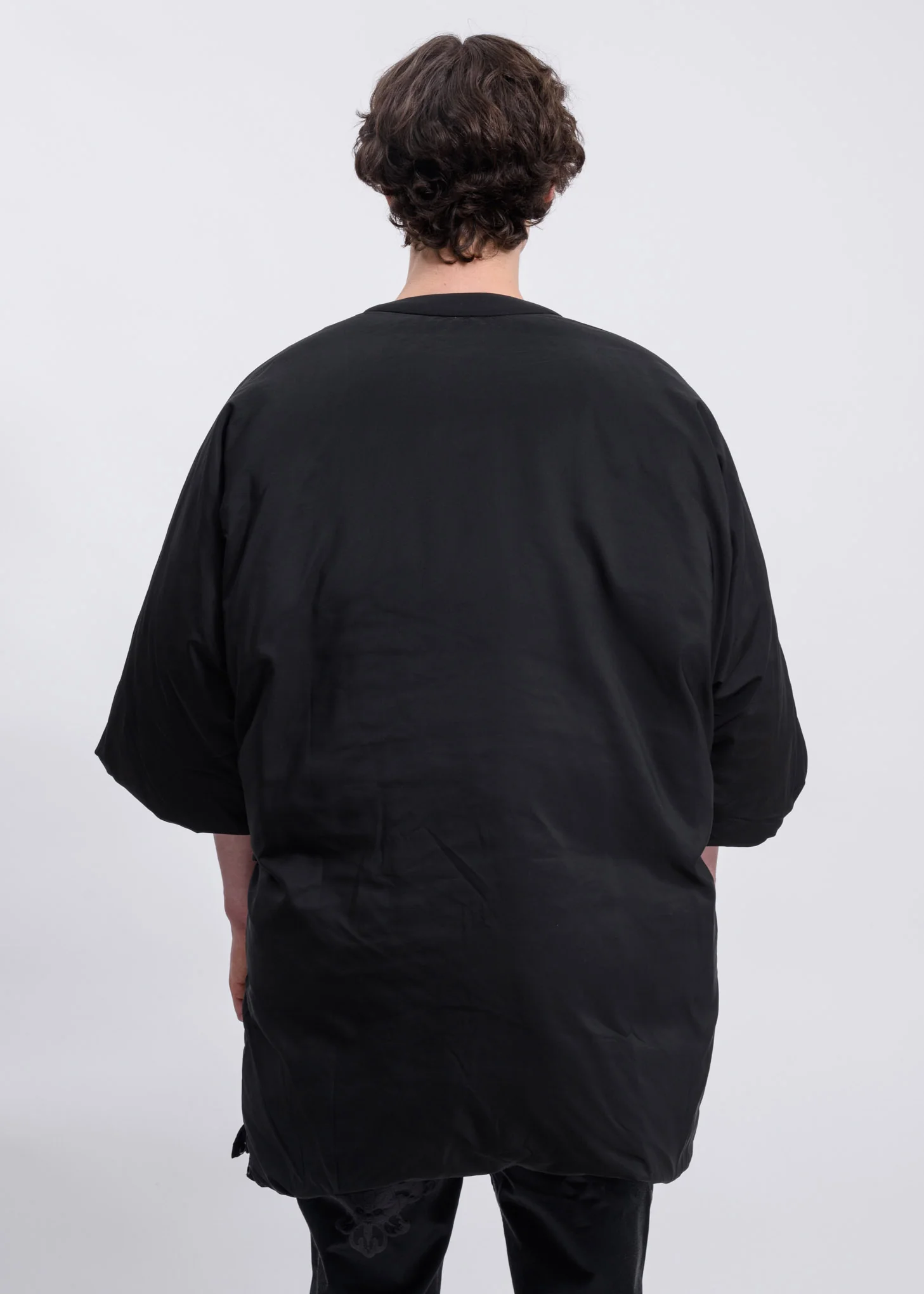 Black Windbreaker T-Shirt - Image 4