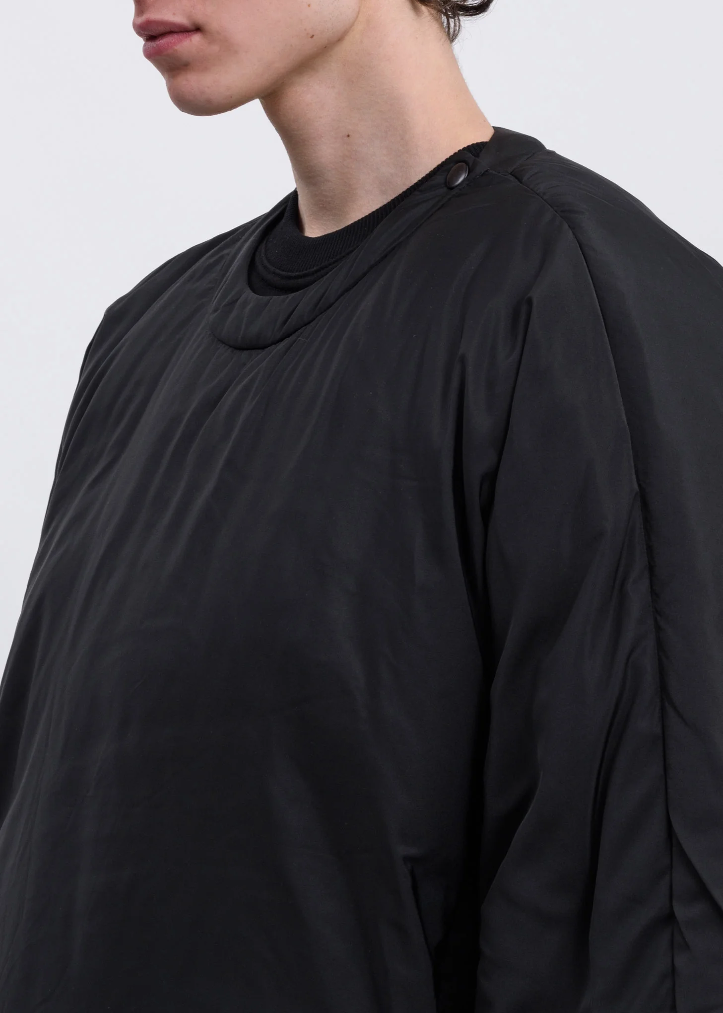 Black Windbreaker T-Shirt - Image 5