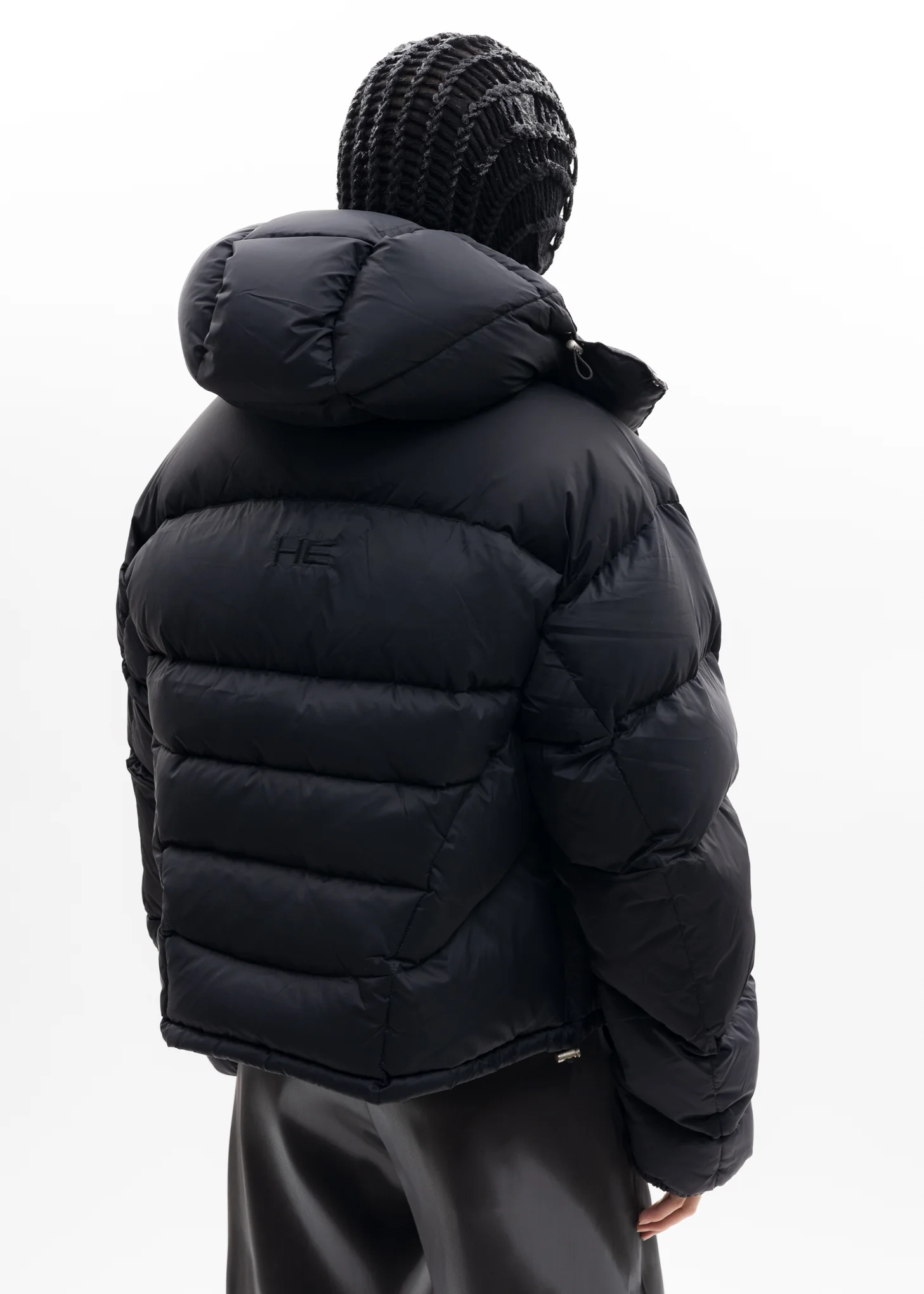 Black Down Jacket - Image 2