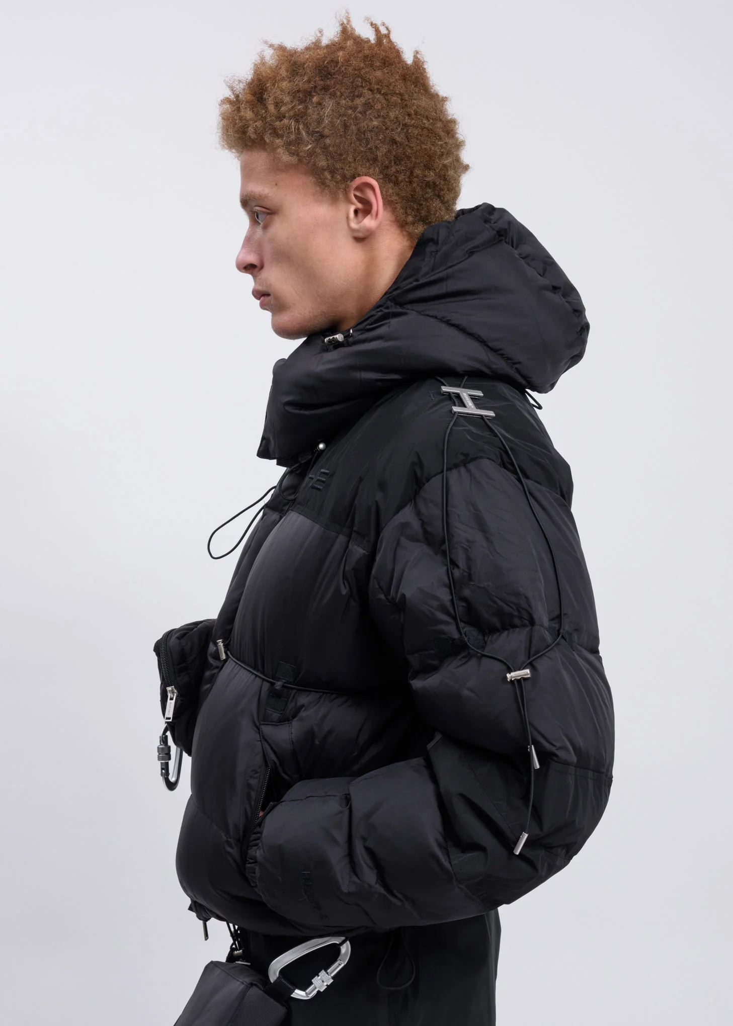 Black Down Jacket - Image 2