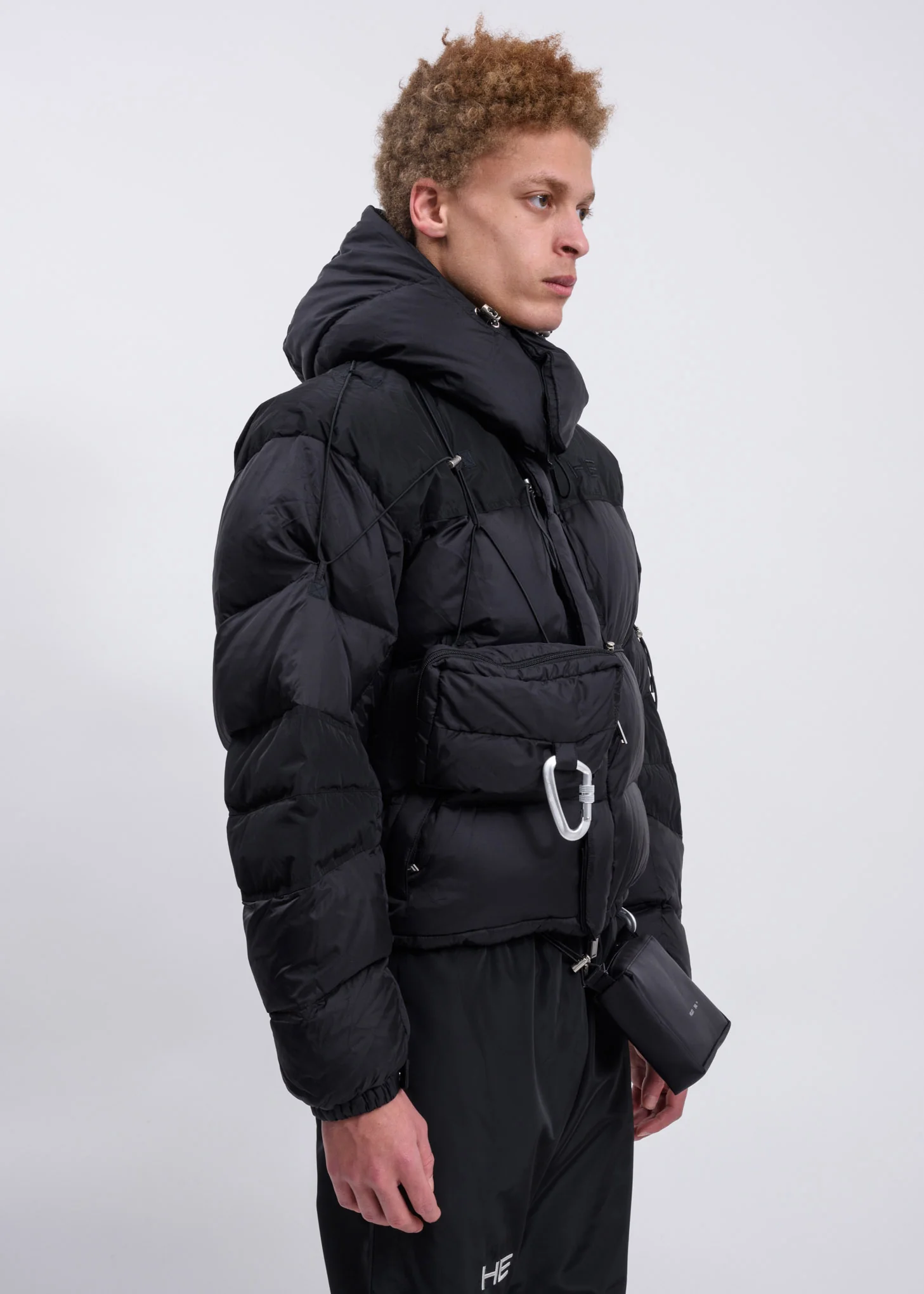 Black Down Jacket - Image 3