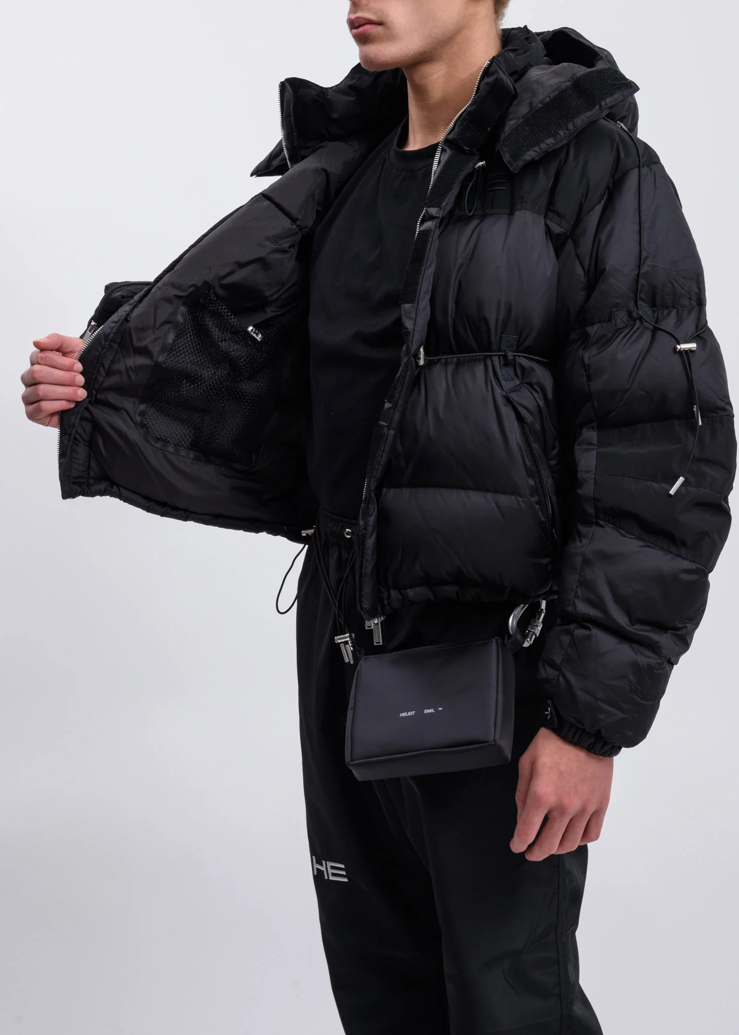 Black Down Jacket - Image 9