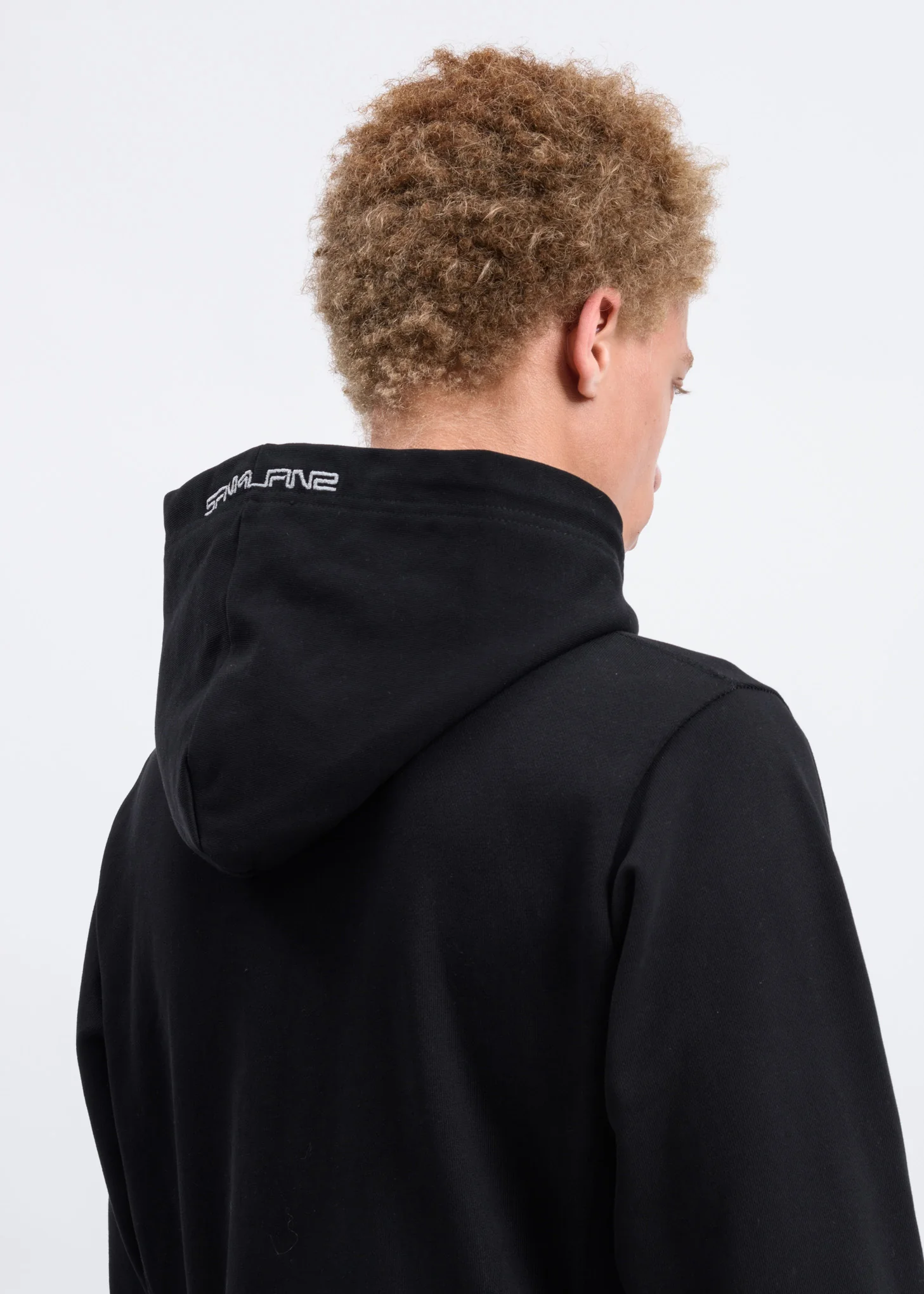 Black Dragon Print Hoodie - Image 3