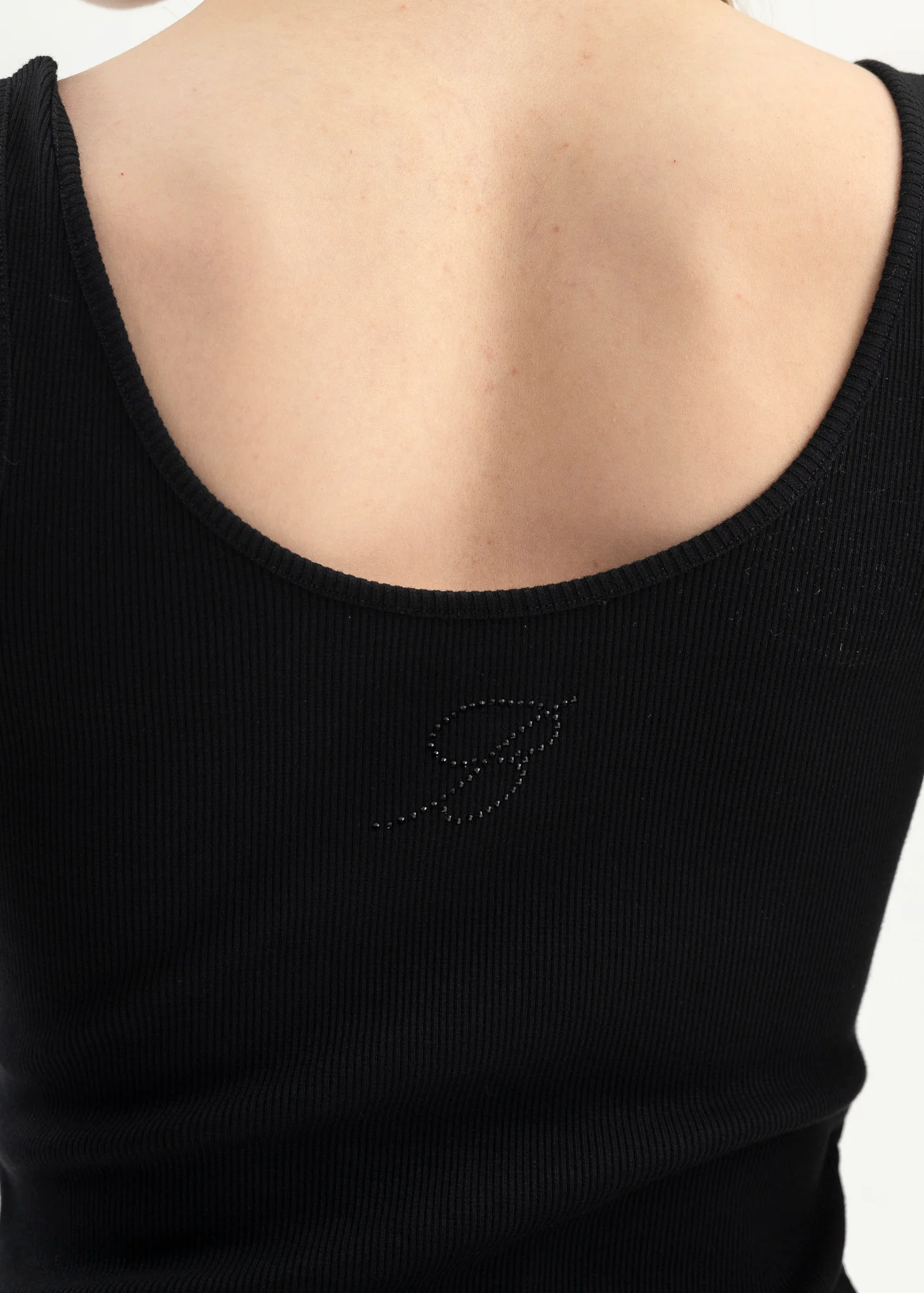 BLACK DRESS RIB BUTTERFLY - Image 5