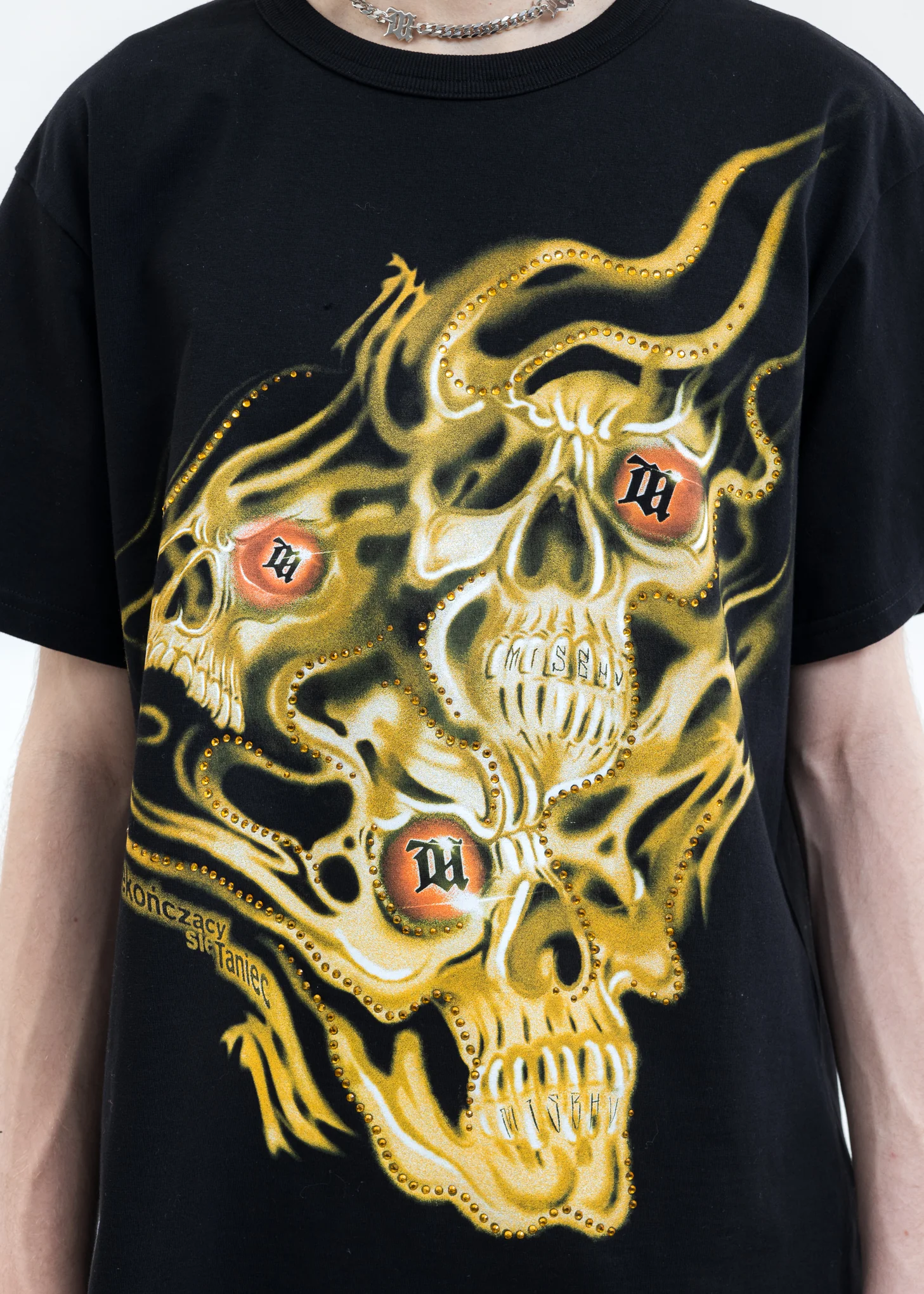 Black DRUMS OF DEATH T-Shirt - Image 3