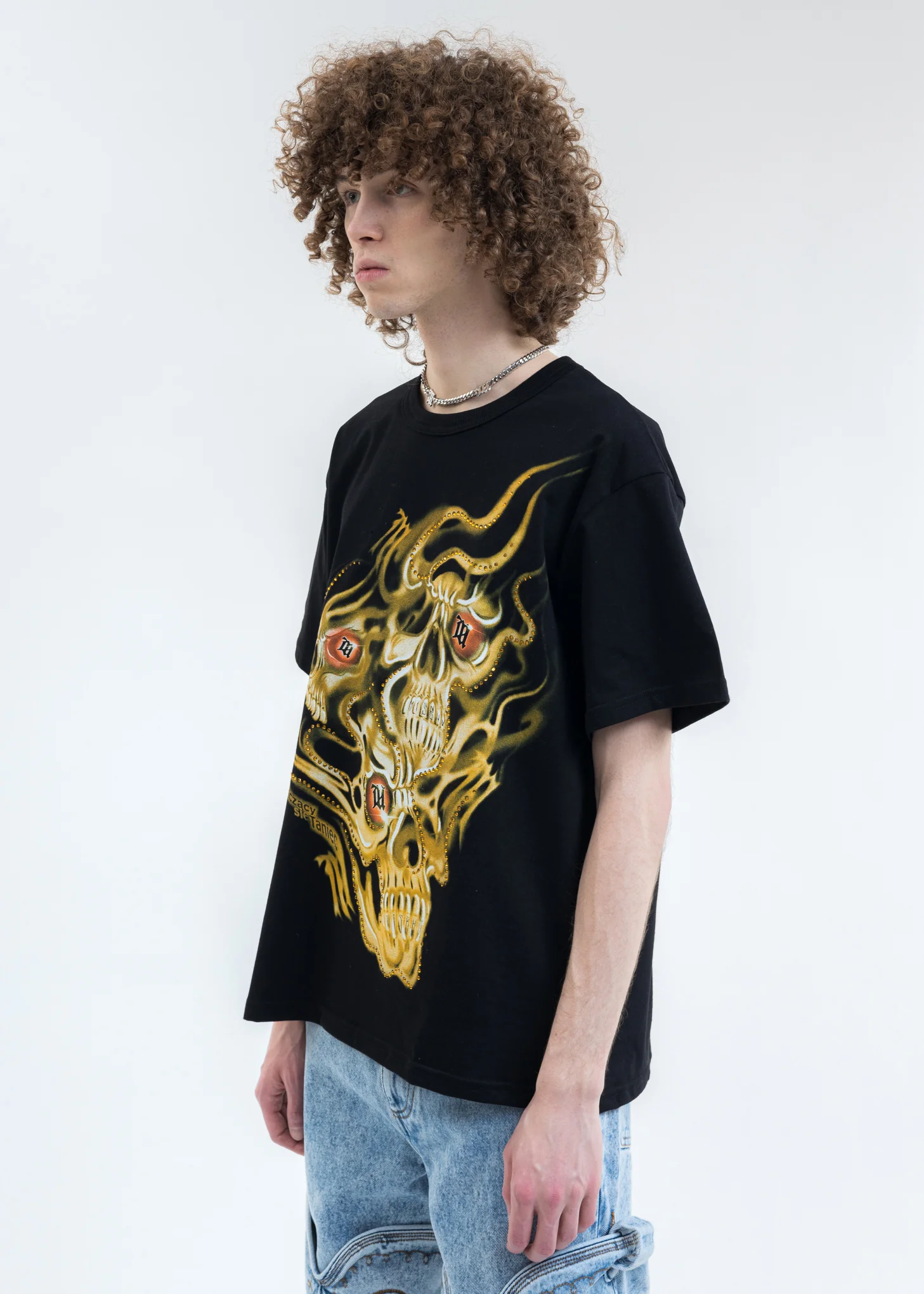 Black DRUMS OF DEATH T-Shirt - Image 4