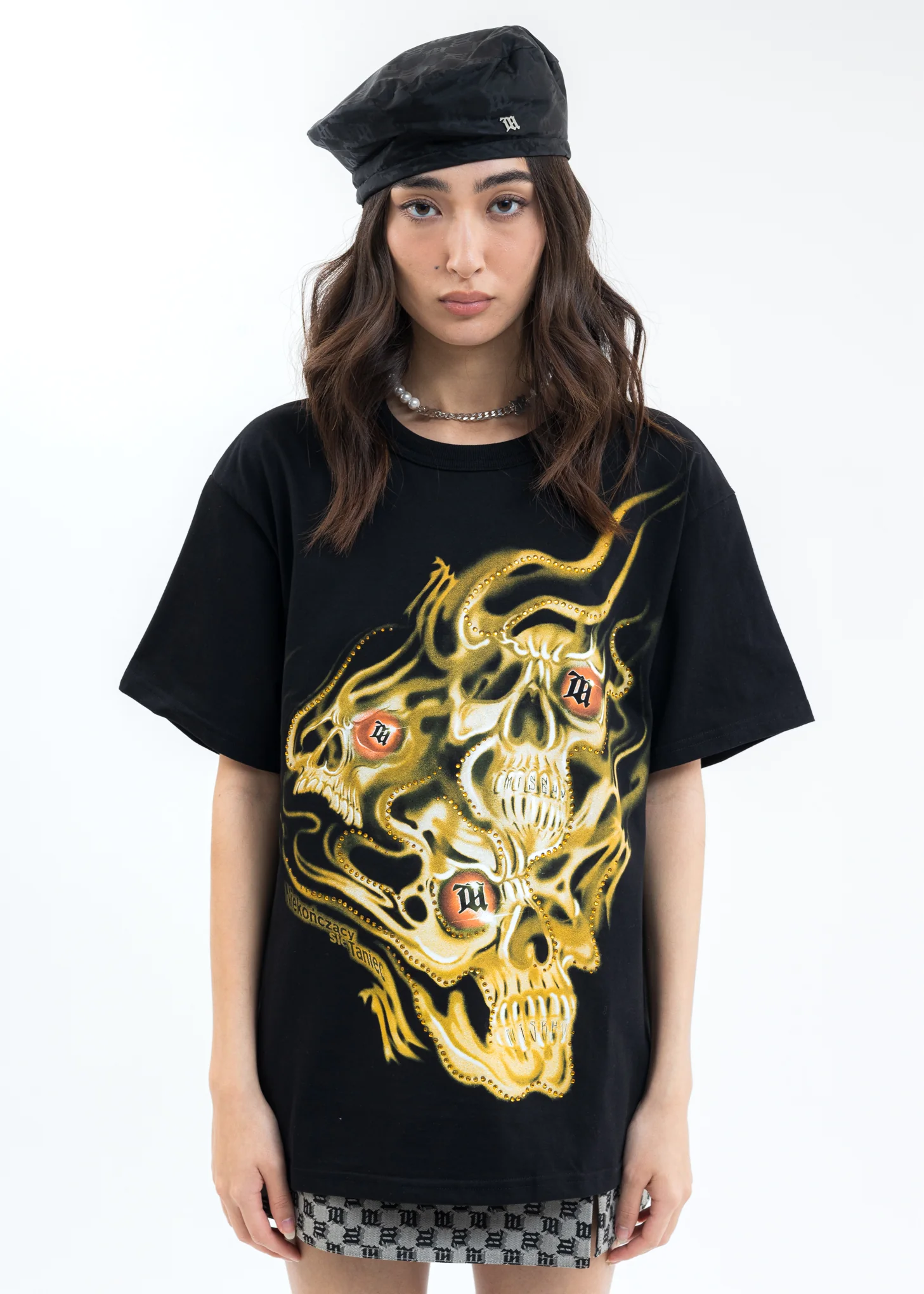 Black DRUMS OF DEATH T-Shirt