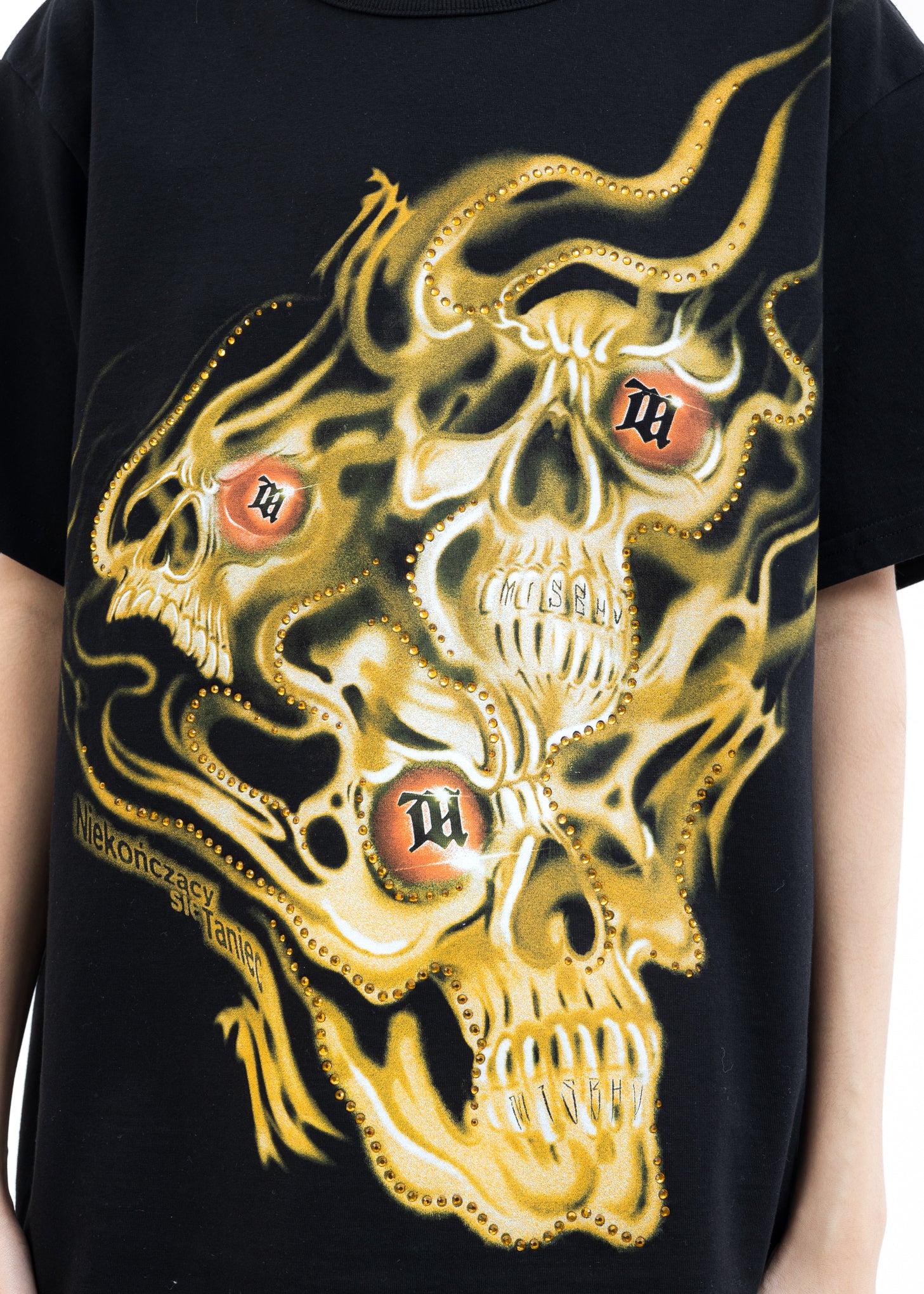 Black DRUMS OF DEATH T-Shirt - Image 3