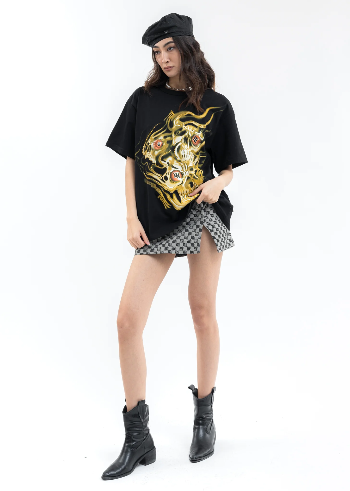 Black DRUMS OF DEATH T-Shirt - Image 5