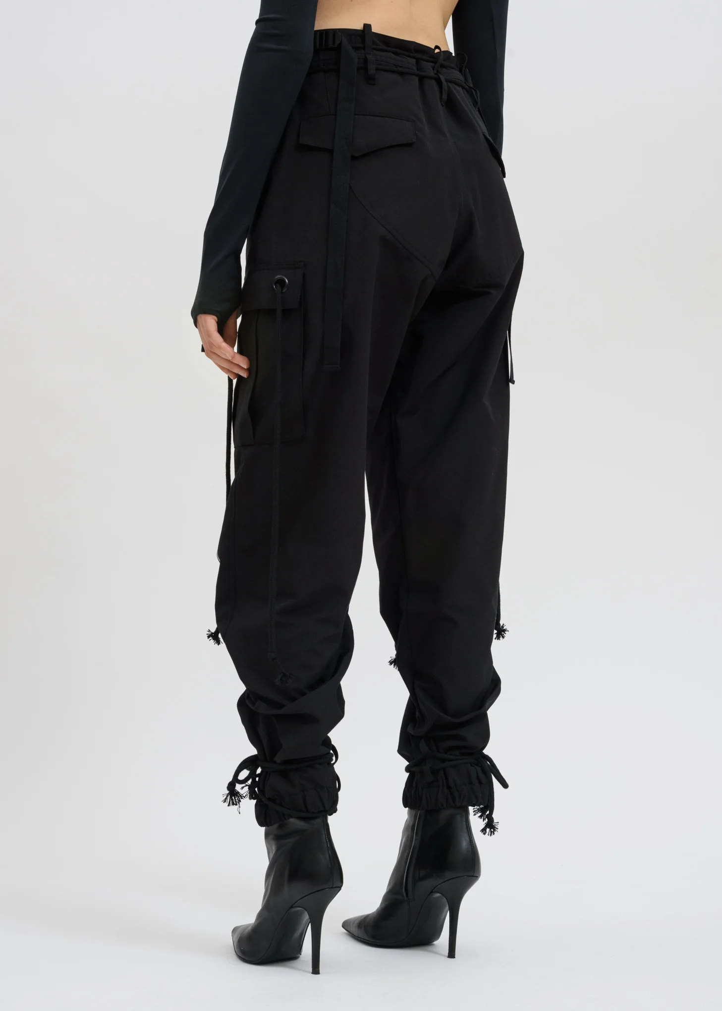 Black “Eclipse” Cargo Pants - Image 6