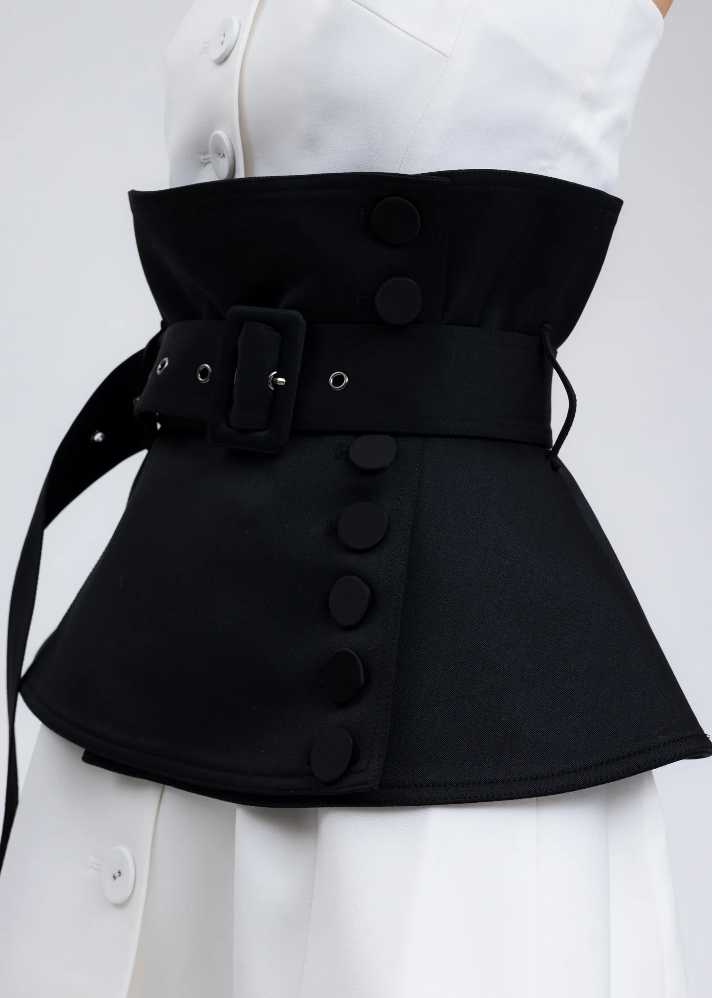 Black Emma Corset - Image 2