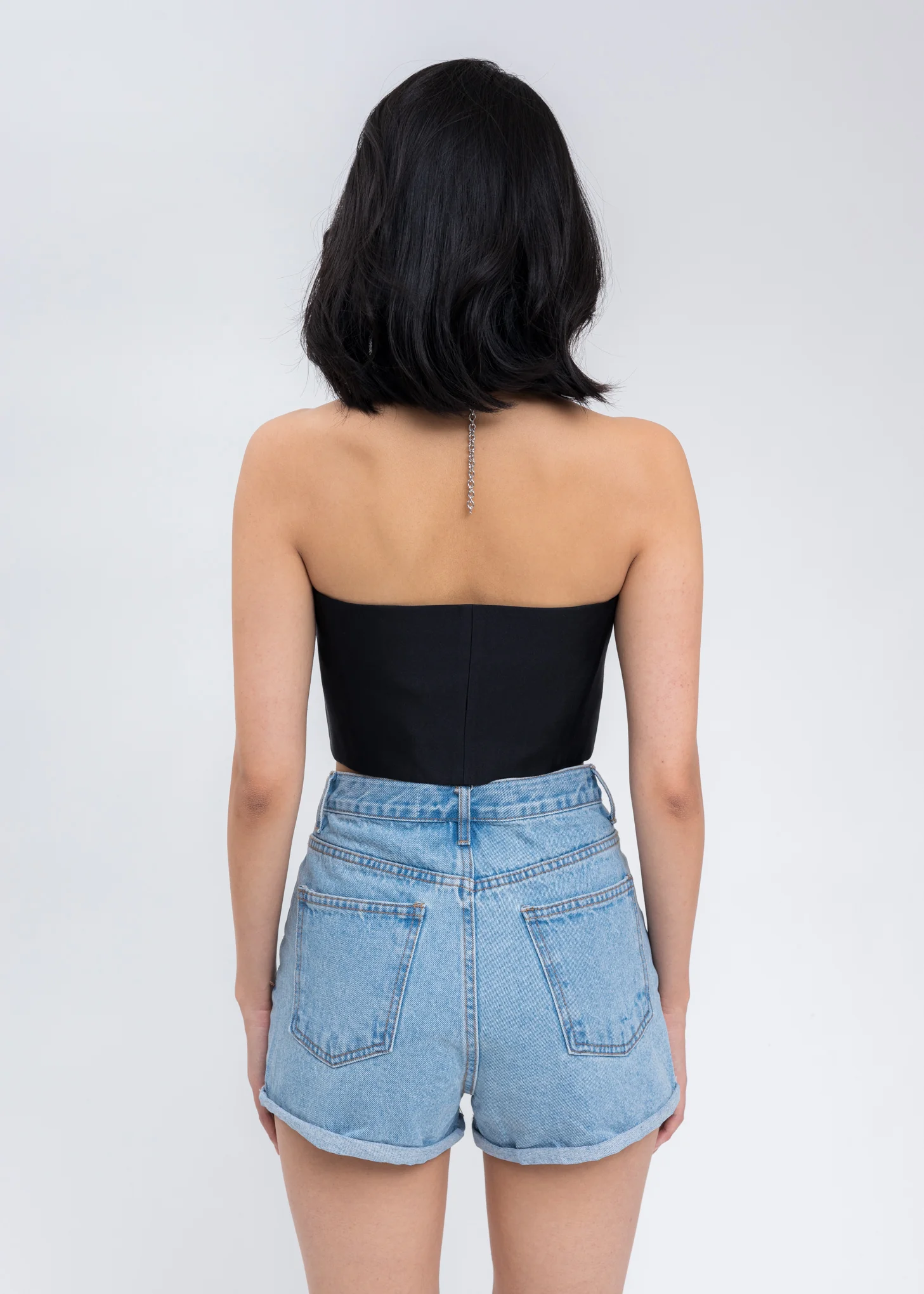 Black Emma Tube Top - Image 4