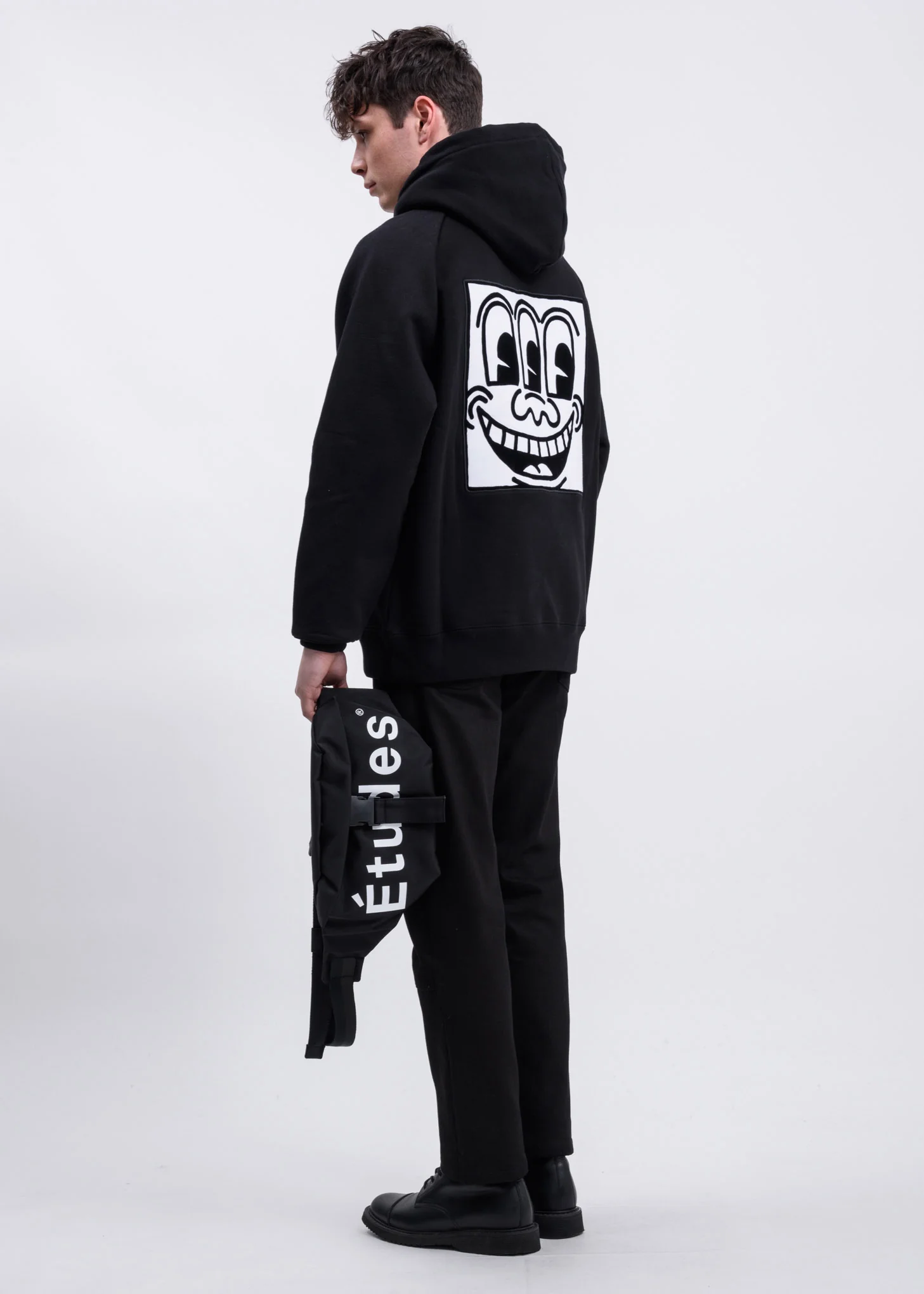 Black "Etudes" Sunday Bag - Image 6
