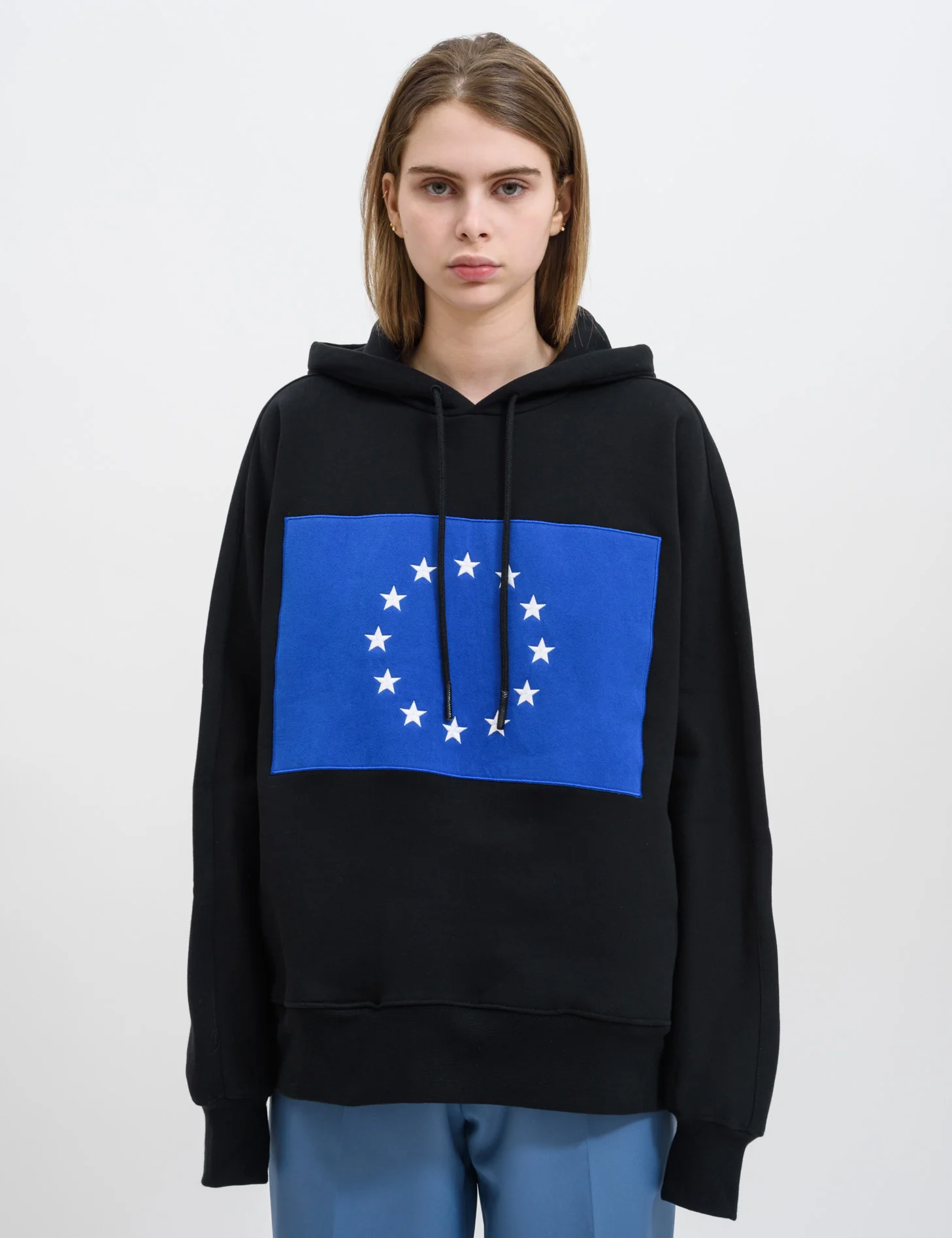 Black Europa Color Hoodie