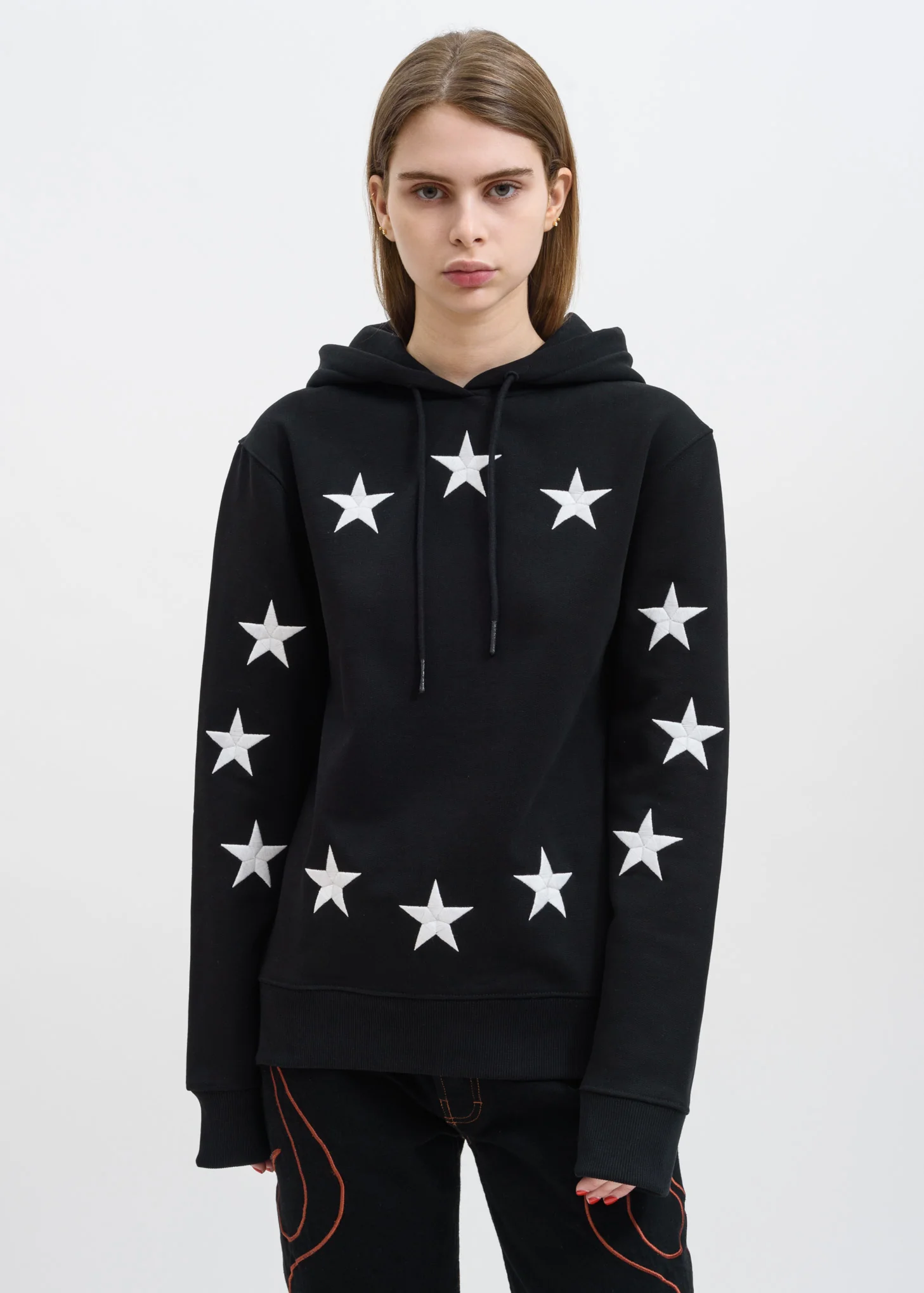 Black Europa Flag Klein Hoodie