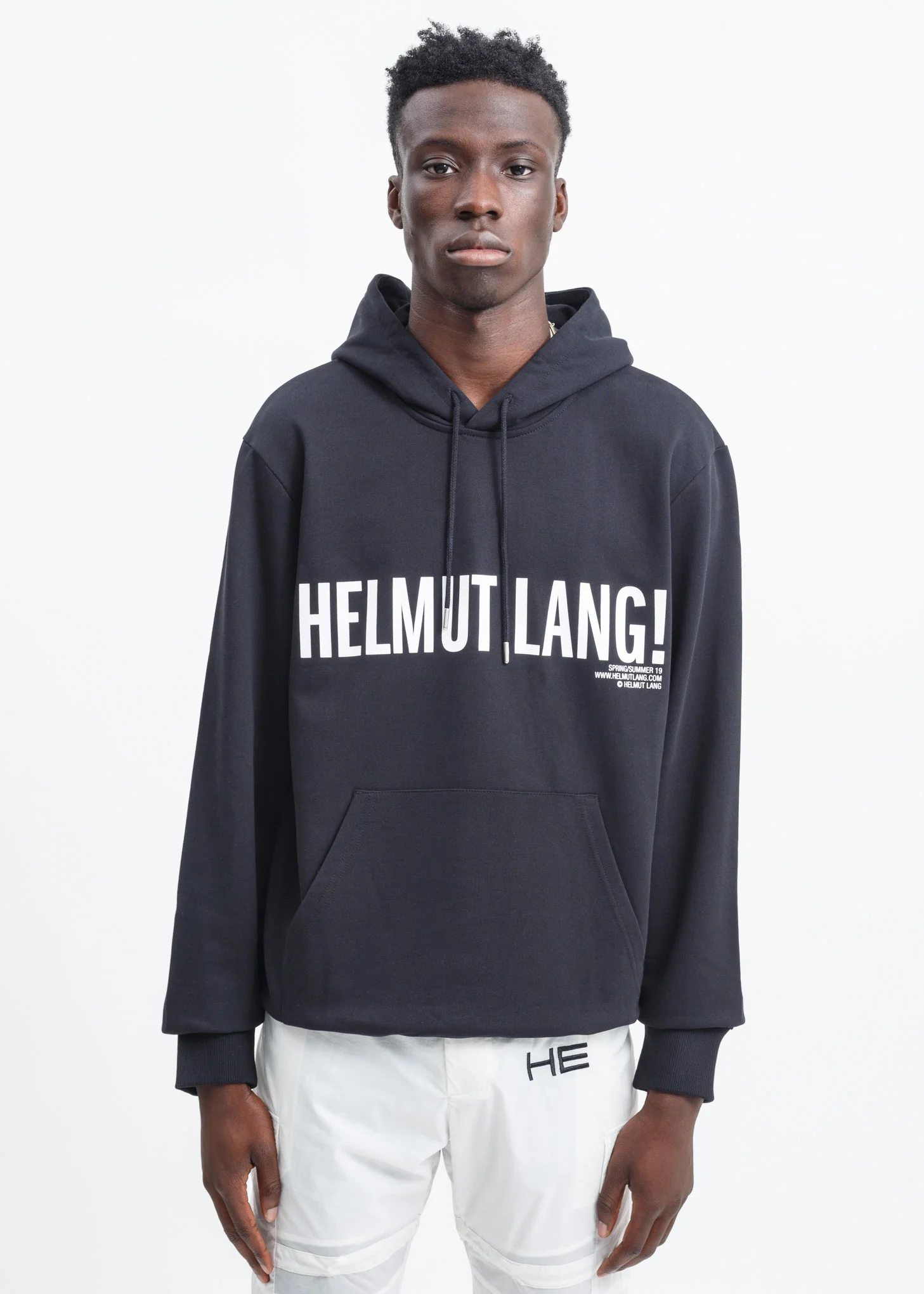 Black Exclamation Hoodie