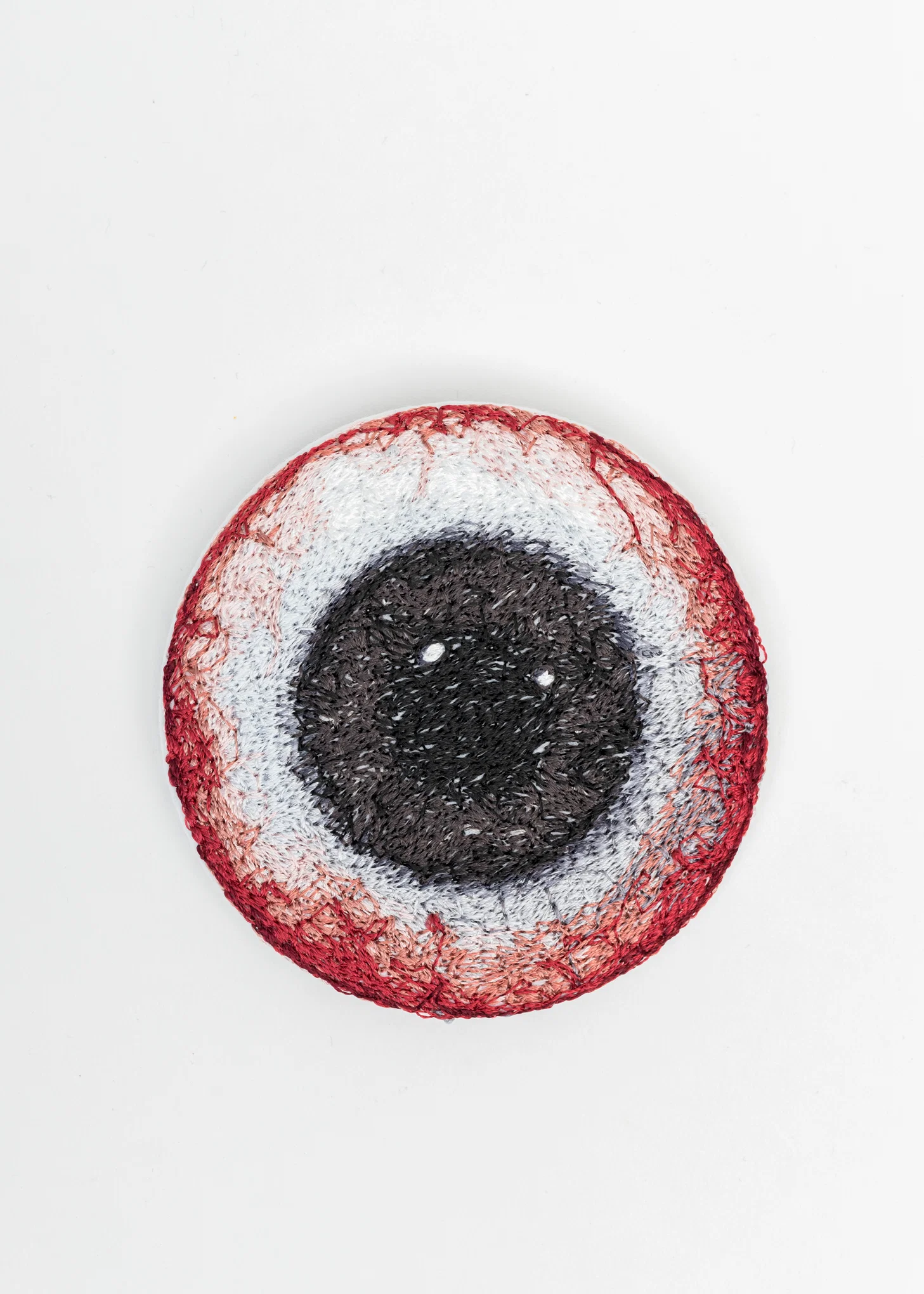 BLACK EYE EMBROIDERY BADGE