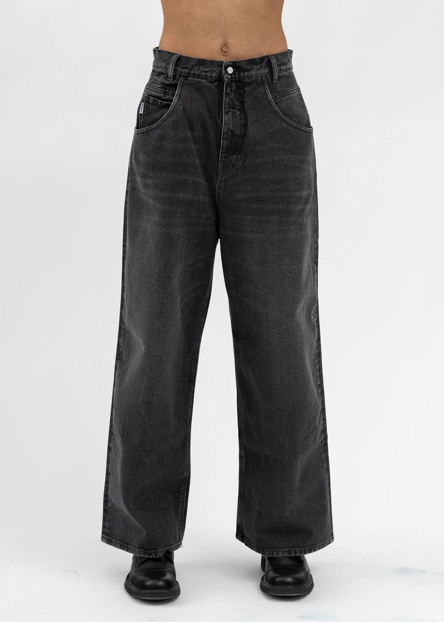 Black Faded Jeans