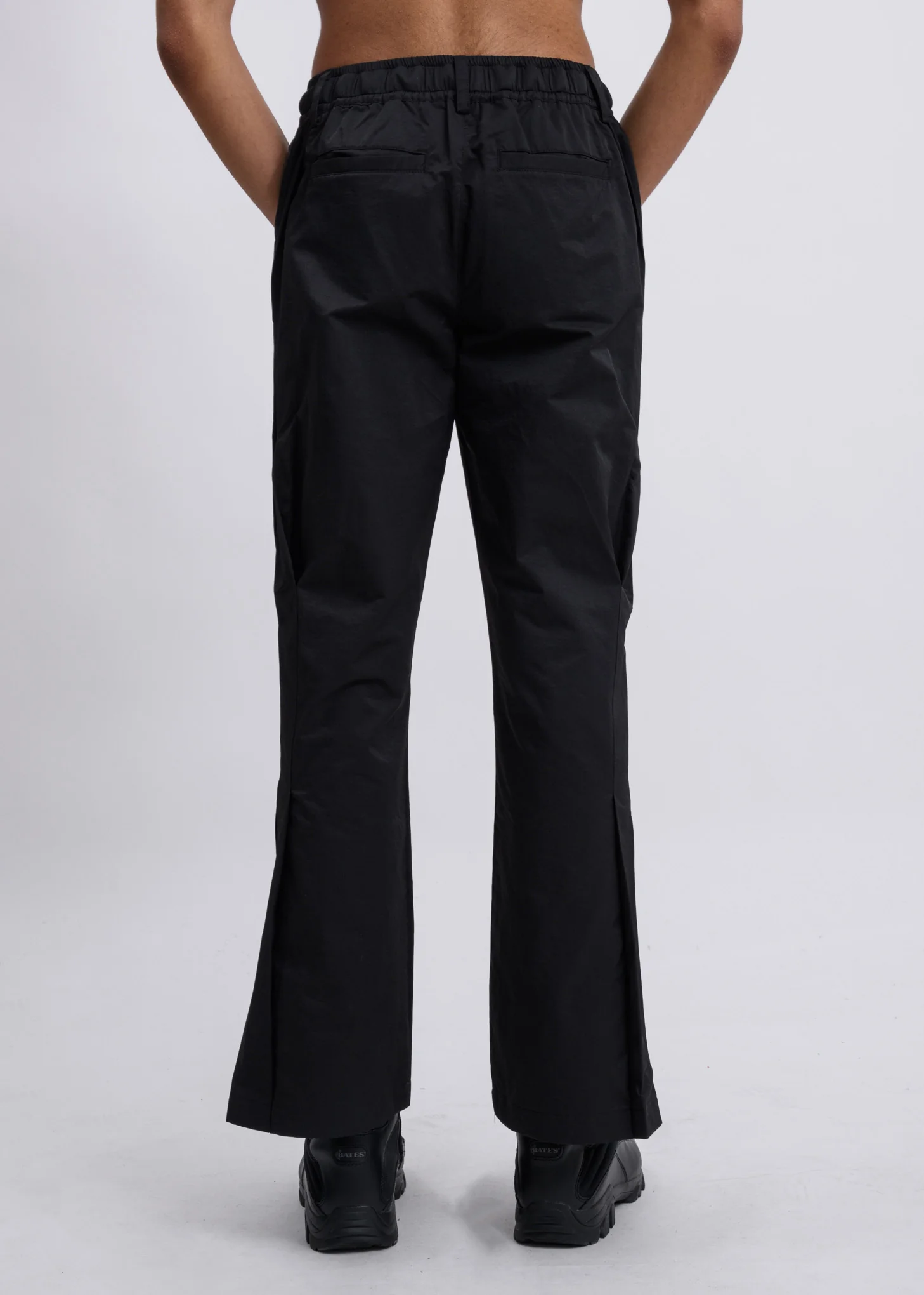 Black Fairshaped Panelled Track Pants - Image 2