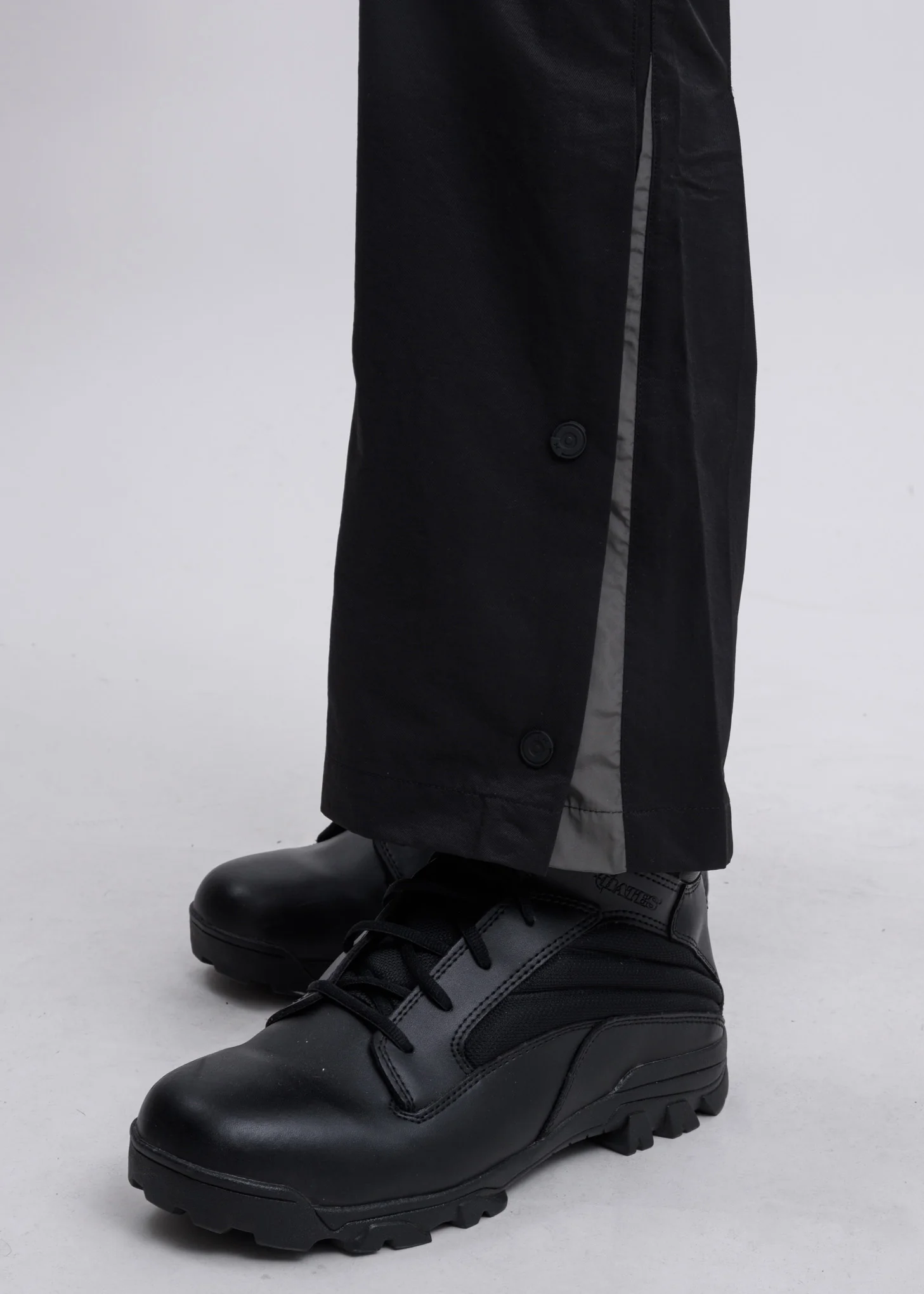 Black Fairshaped Panelled Track Pants - Image 4